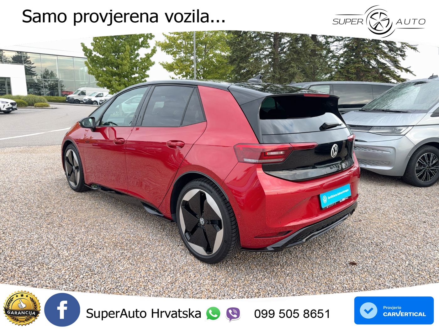 Volkswagen ID.3 GTX Performance 84 kWh (326 KS) LED+GR SJED+ACC