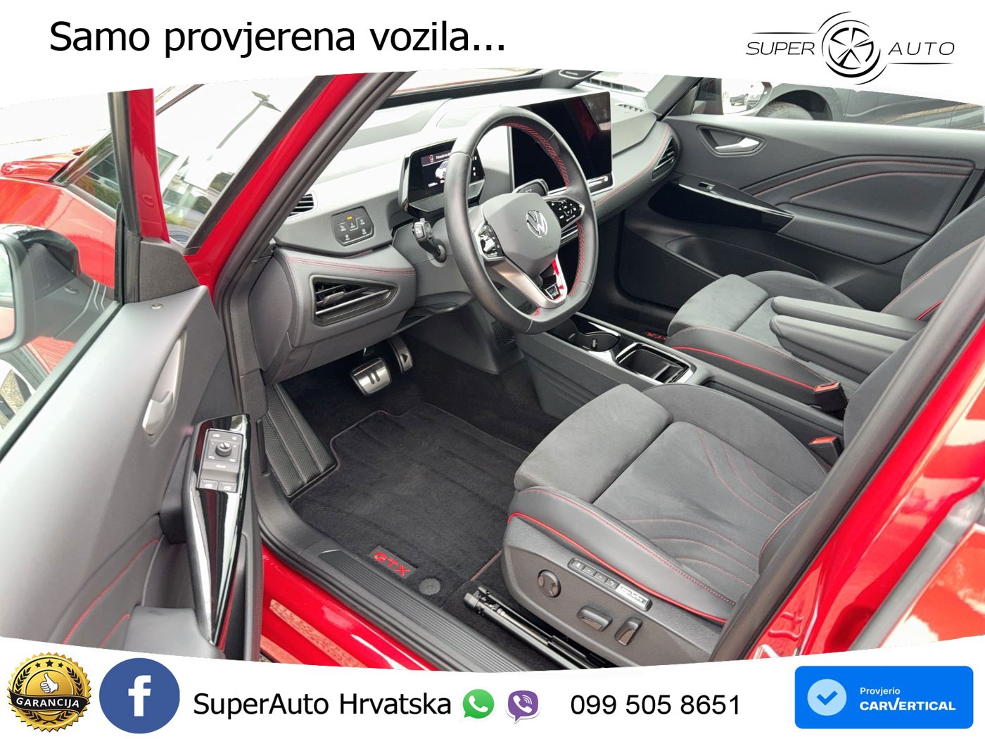 Volkswagen ID.3 GTX Performance 84 kWh (326 KS) LED+GR SJED+ACC
