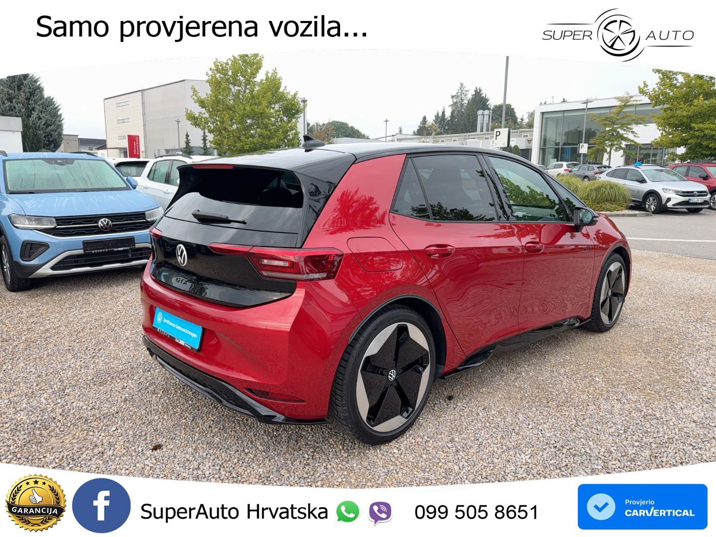 Volkswagen ID.3 GTX Performance 84 kWh (326 KS) LED+GR SJED+ACC