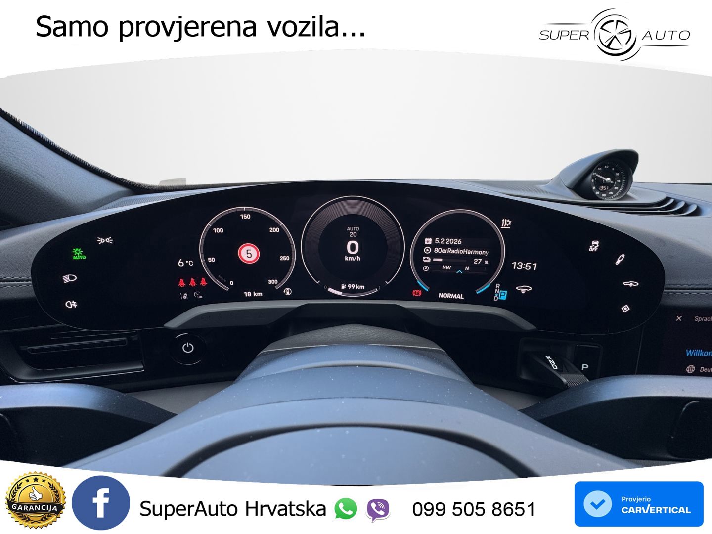 Porsche Taycan 4 105 kWh (435 KS)
