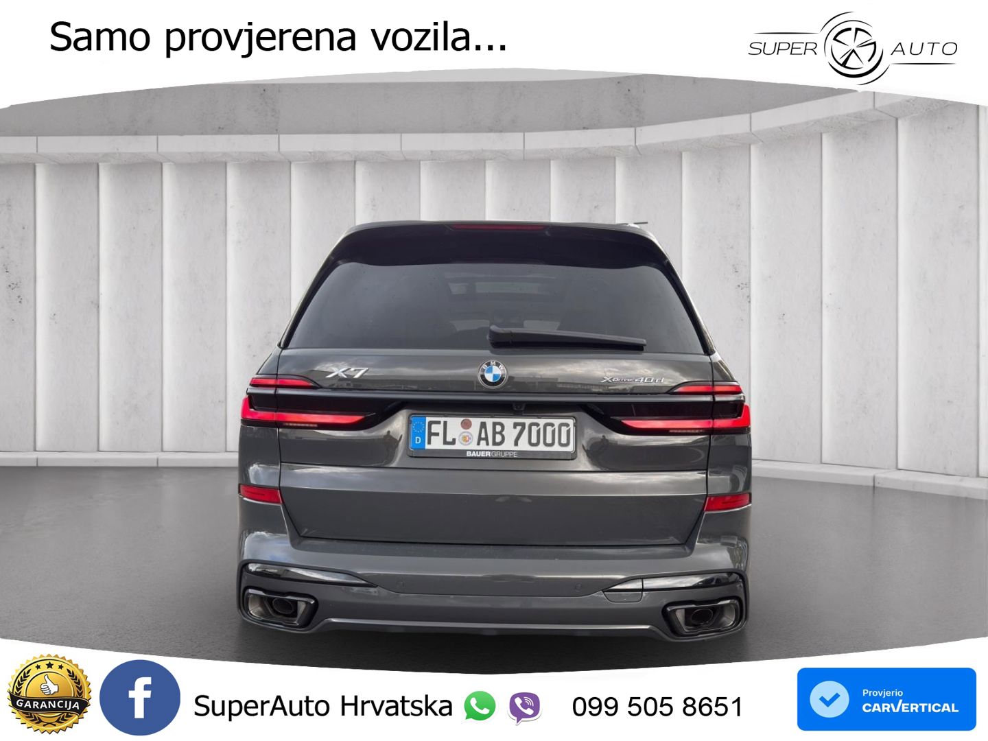 BMW X7 40d (352 KS) xDrive Steptronic M Sport LED+GR SJED+ACC