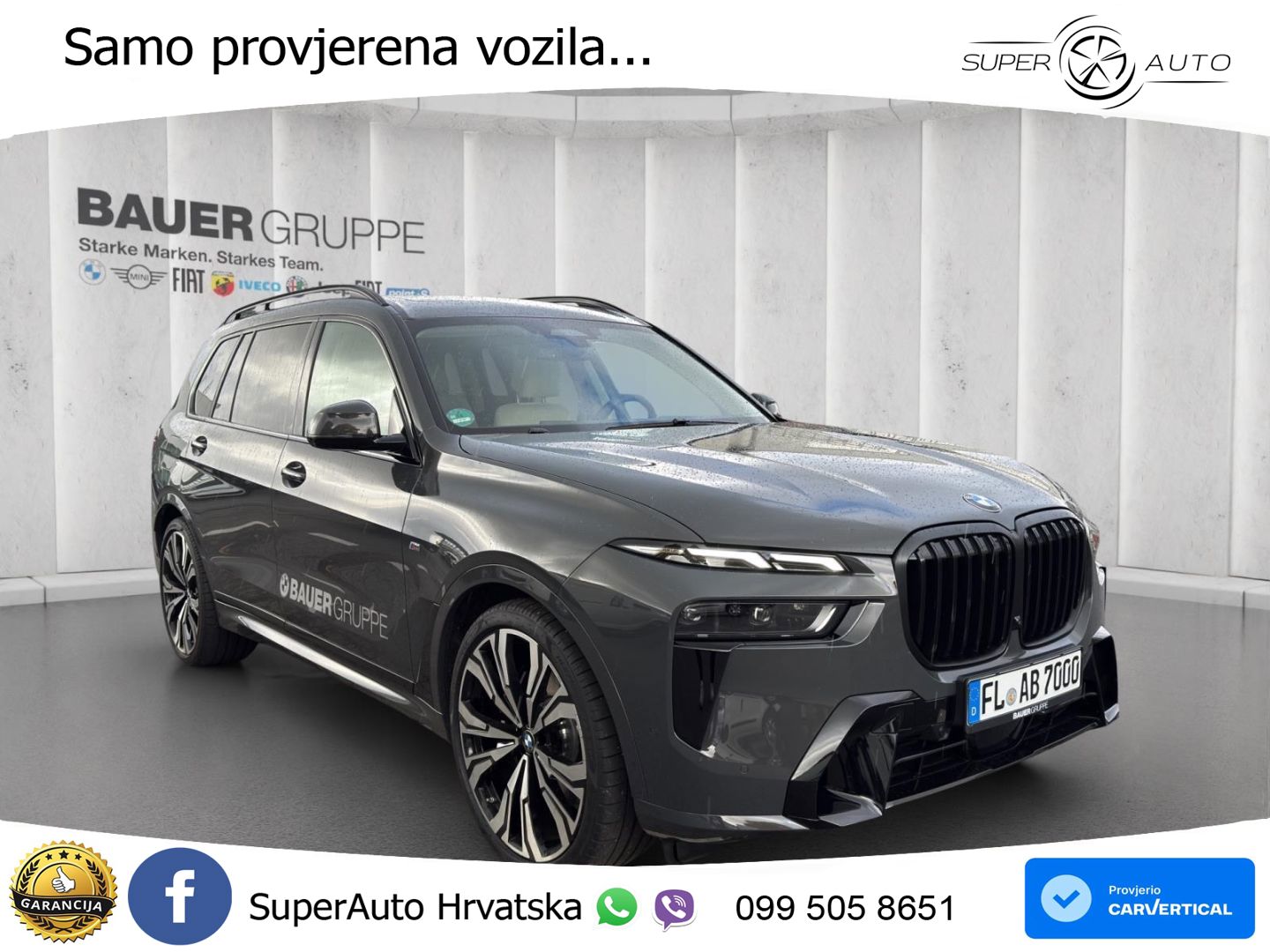 BMW X7 40d (352 KS) xDrive Steptronic M Sport LED+GR SJED+ACC