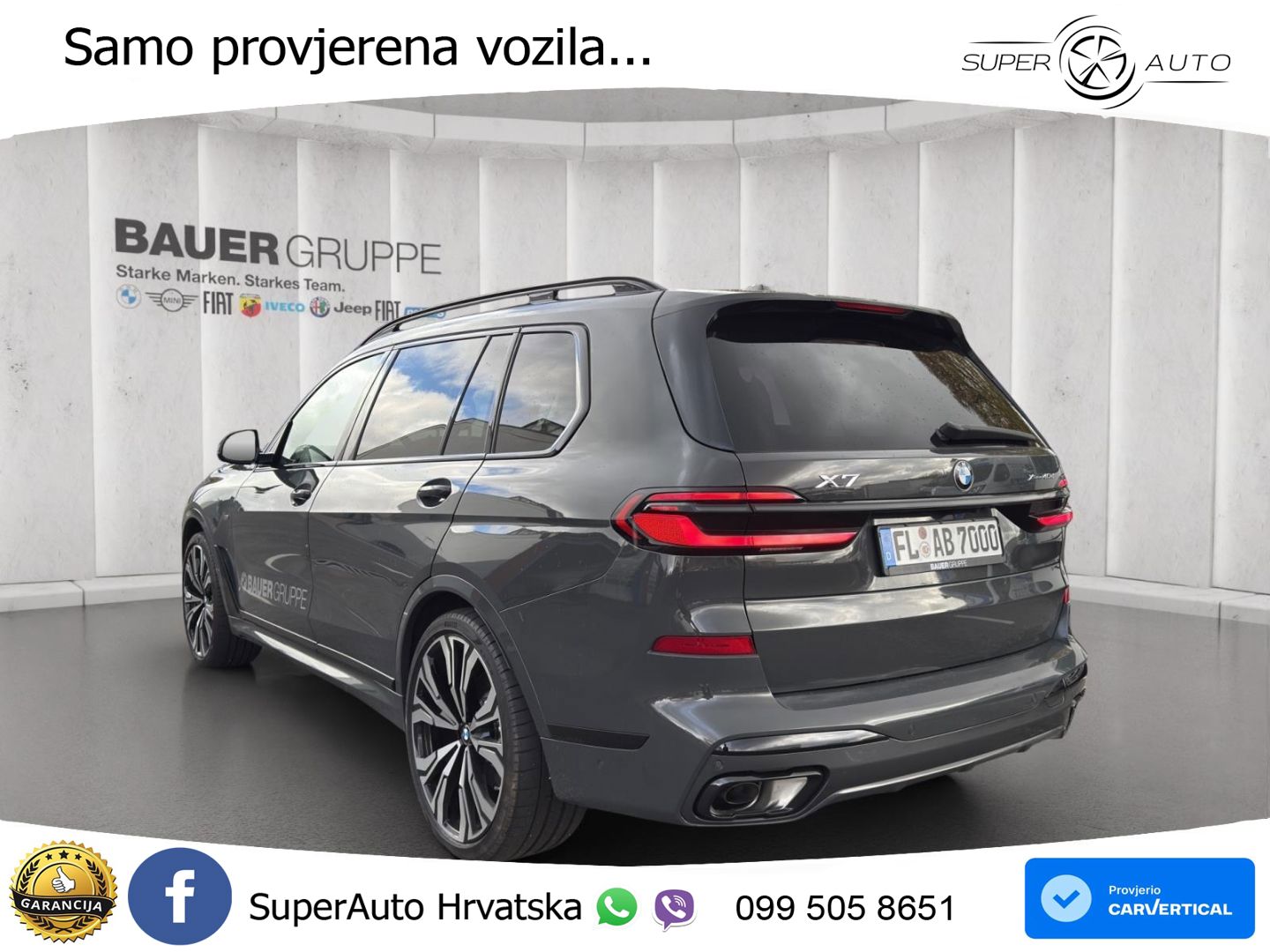 BMW X7 40d (352 KS) xDrive Steptronic M Sport LED+GR SJED+ACC