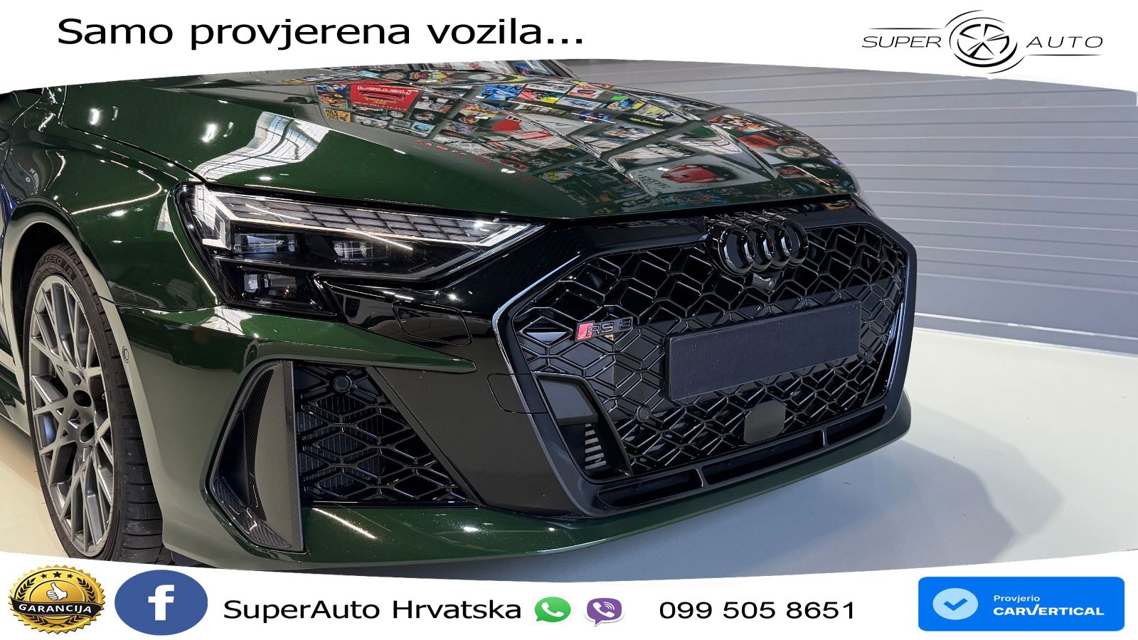 Audi RS3 Sedan 2.5 TFSI (400 KS) quattro S tronic LED+GR SJED+ACC