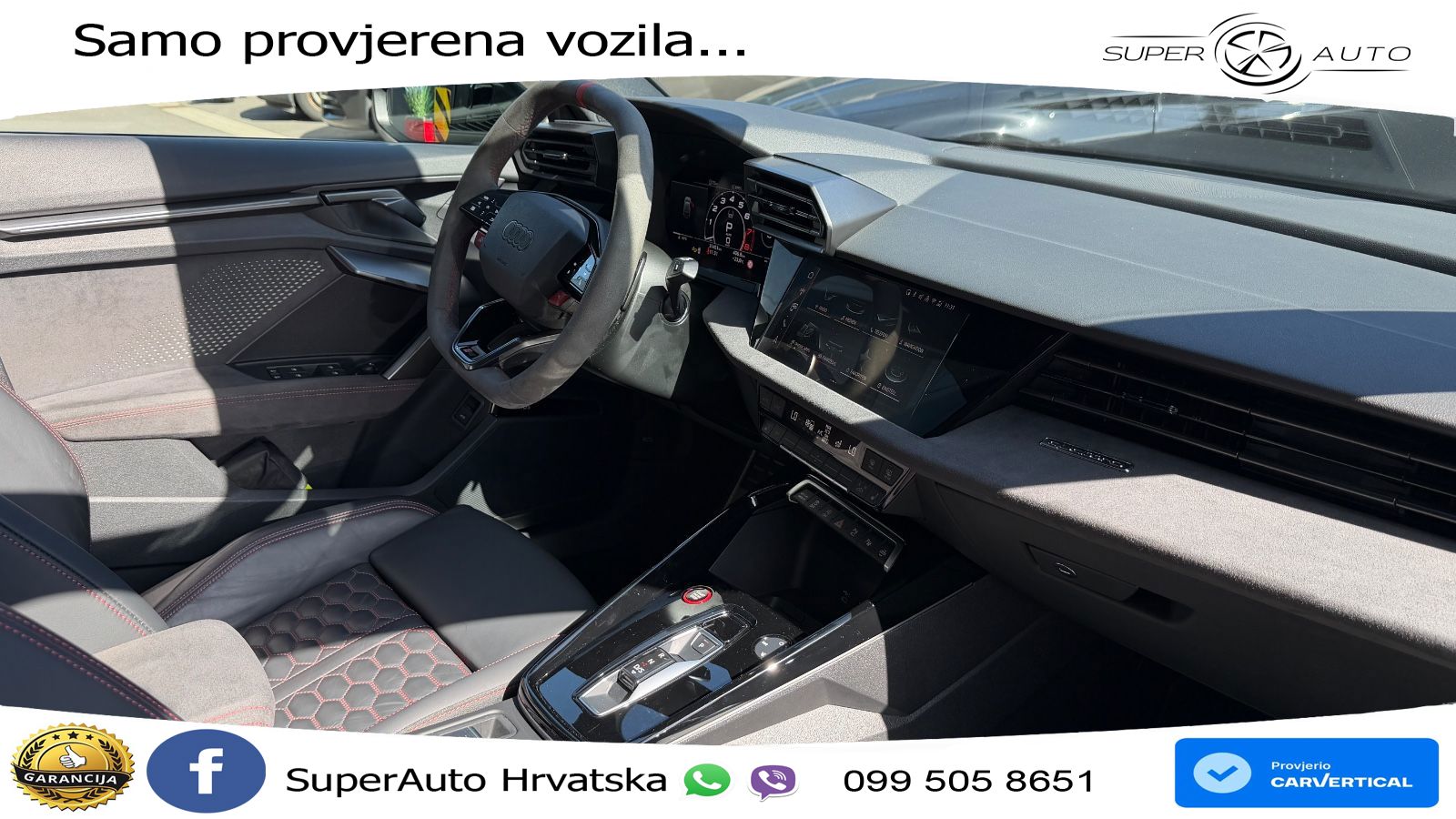 Audi RS3 Sedan 2.5 TFSI (400 KS) quattro S tronic LED+GR SJED+ACC