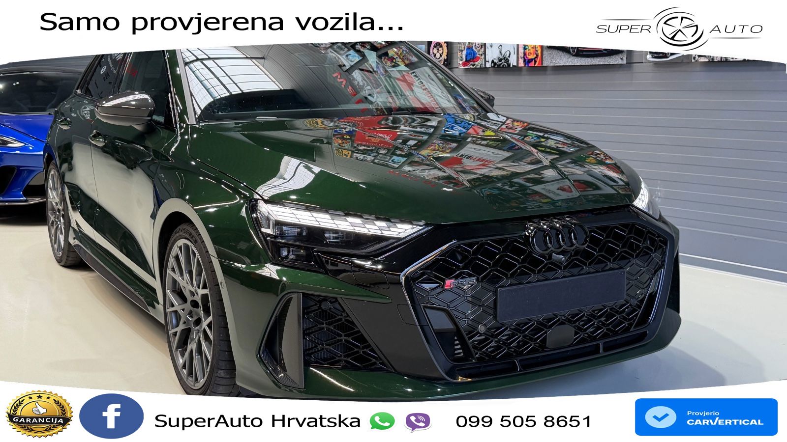 Audi RS3 Sedan 2.5 TFSI (400 KS) quattro S tronic LED+GR SJED+ACC