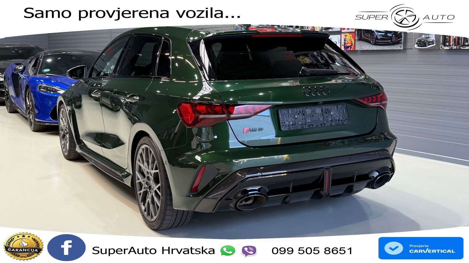 Audi RS3 Sedan 2.5 TFSI (400 KS) quattro S tronic LED+GR SJED+ACC