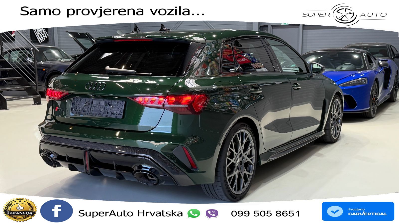 Audi RS3 Sedan 2.5 TFSI (400 KS) quattro S tronic LED+GR SJED+ACC