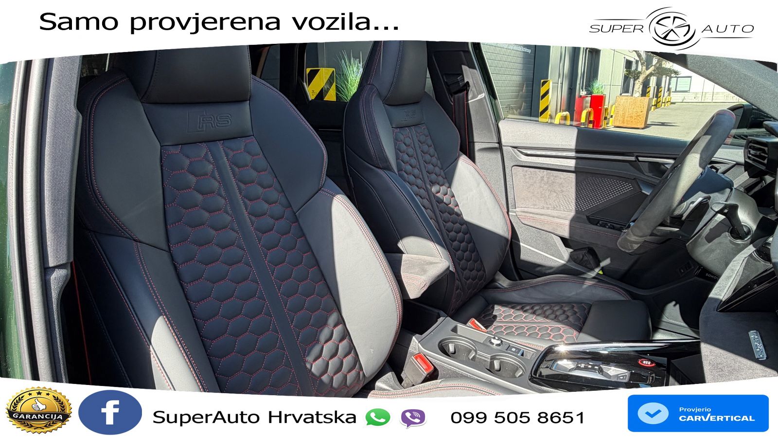 Audi RS3 Sedan 2.5 TFSI (400 KS) quattro S tronic LED+GR SJED+ACC