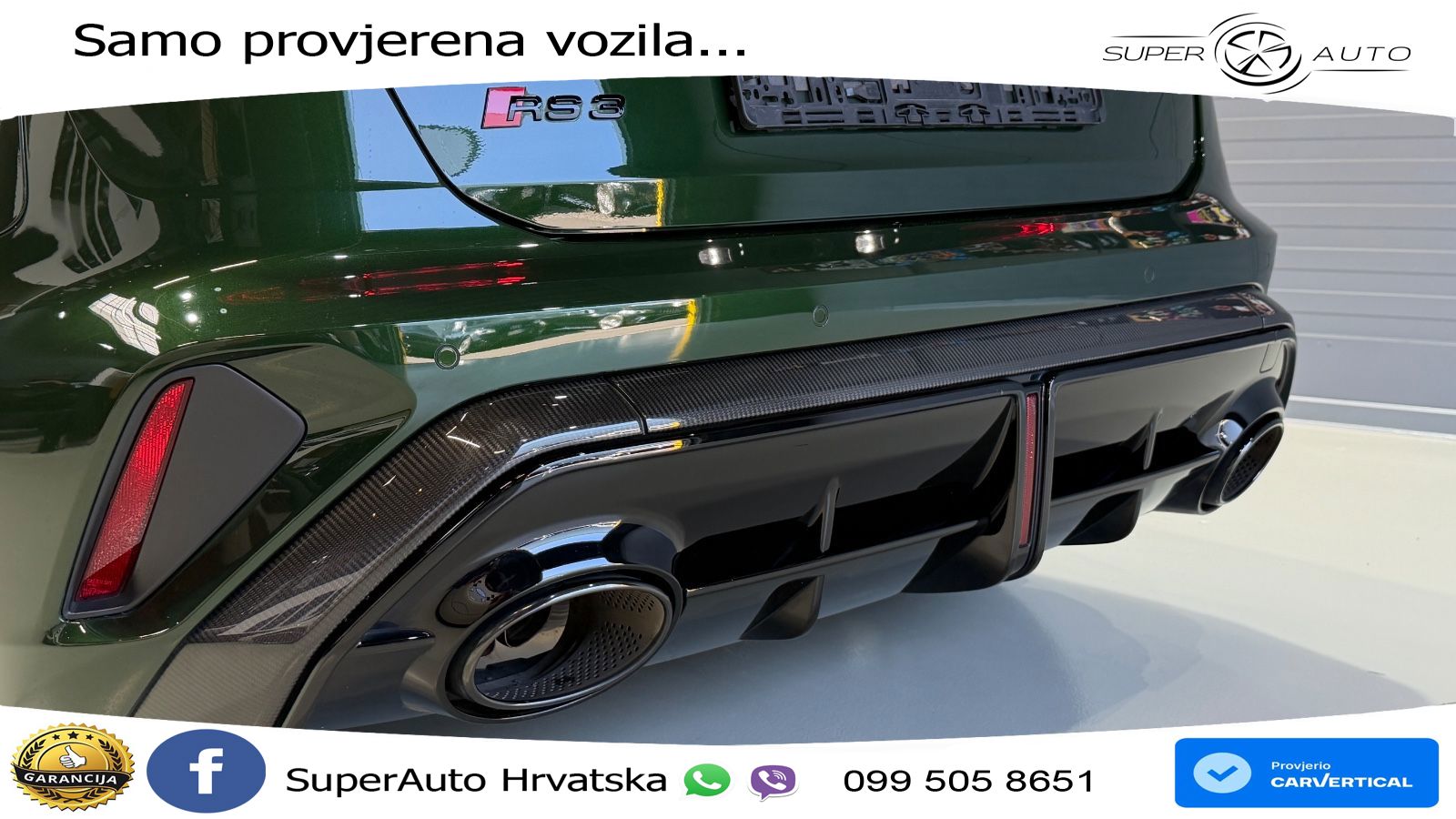 Audi RS3 Sedan 2.5 TFSI (400 KS) quattro S tronic LED+GR SJED+ACC