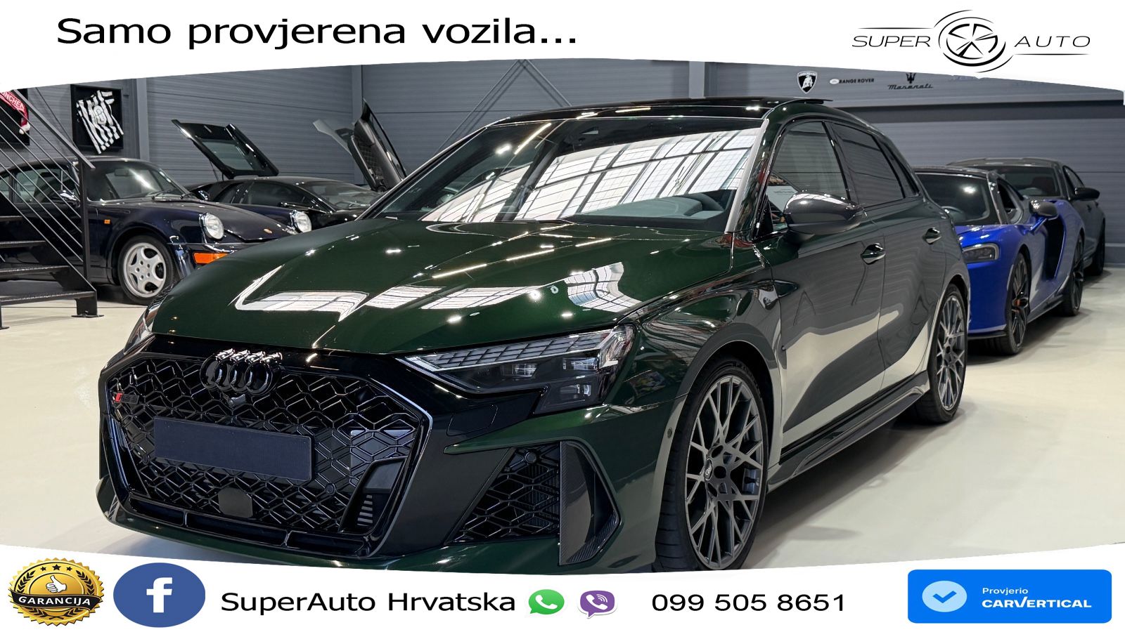 Audi RS3 Sedan 2.5 TFSI (400 KS) quattro S tronic LED+GR SJED+ACC