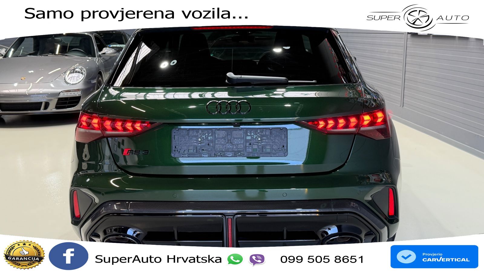 Audi RS3 Sedan 2.5 TFSI (400 KS) quattro S tronic LED+GR SJED+ACC