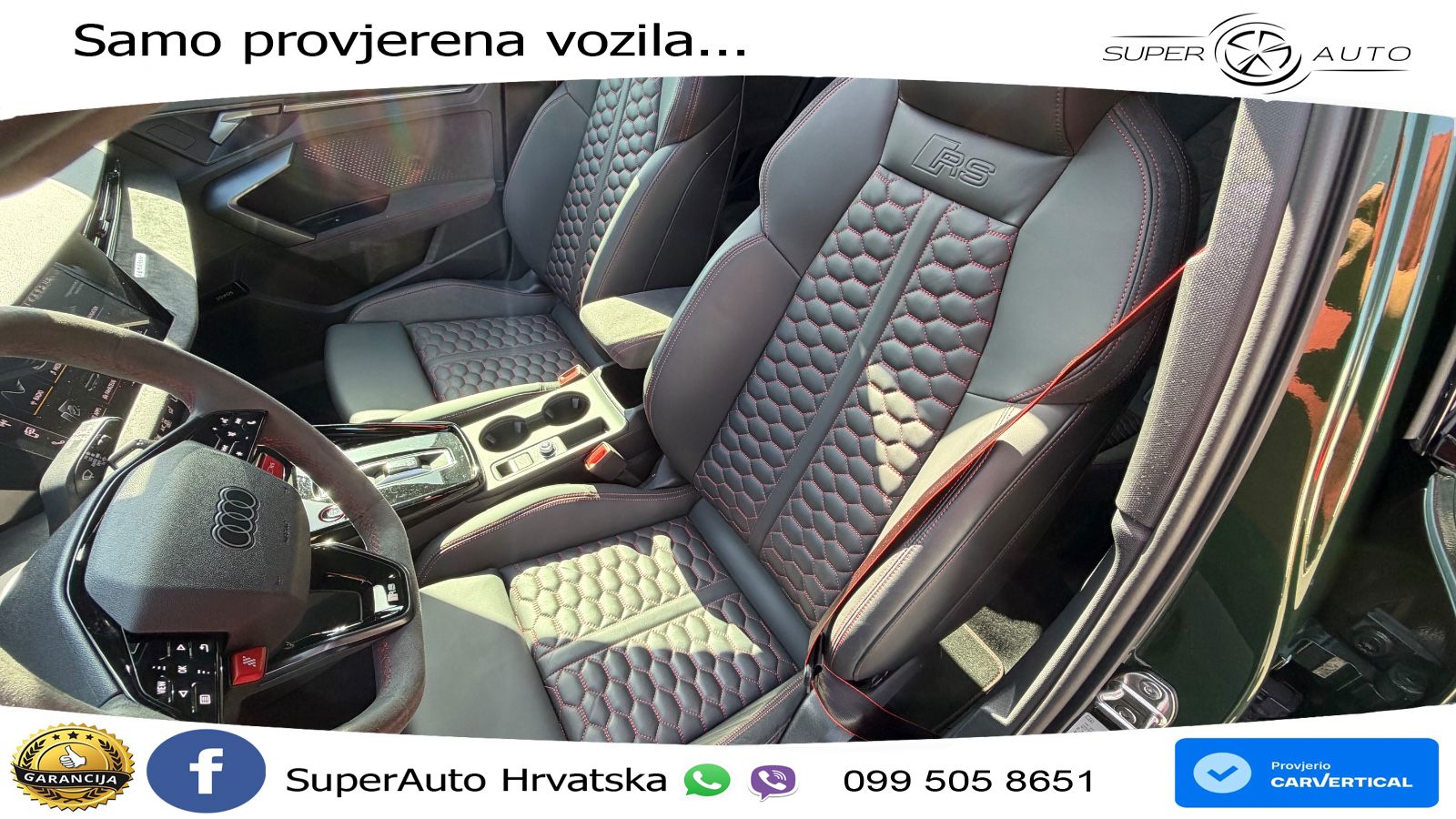 Audi RS3 Sedan 2.5 TFSI (400 KS) quattro S tronic LED+GR SJED+ACC