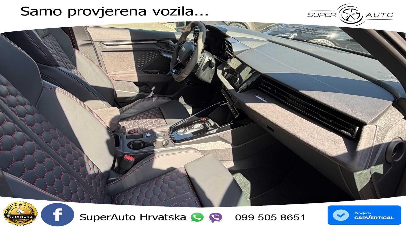 Audi RS3 Sedan 2.5 TFSI (400 KS) quattro S tronic LED+GR SJED+ACC