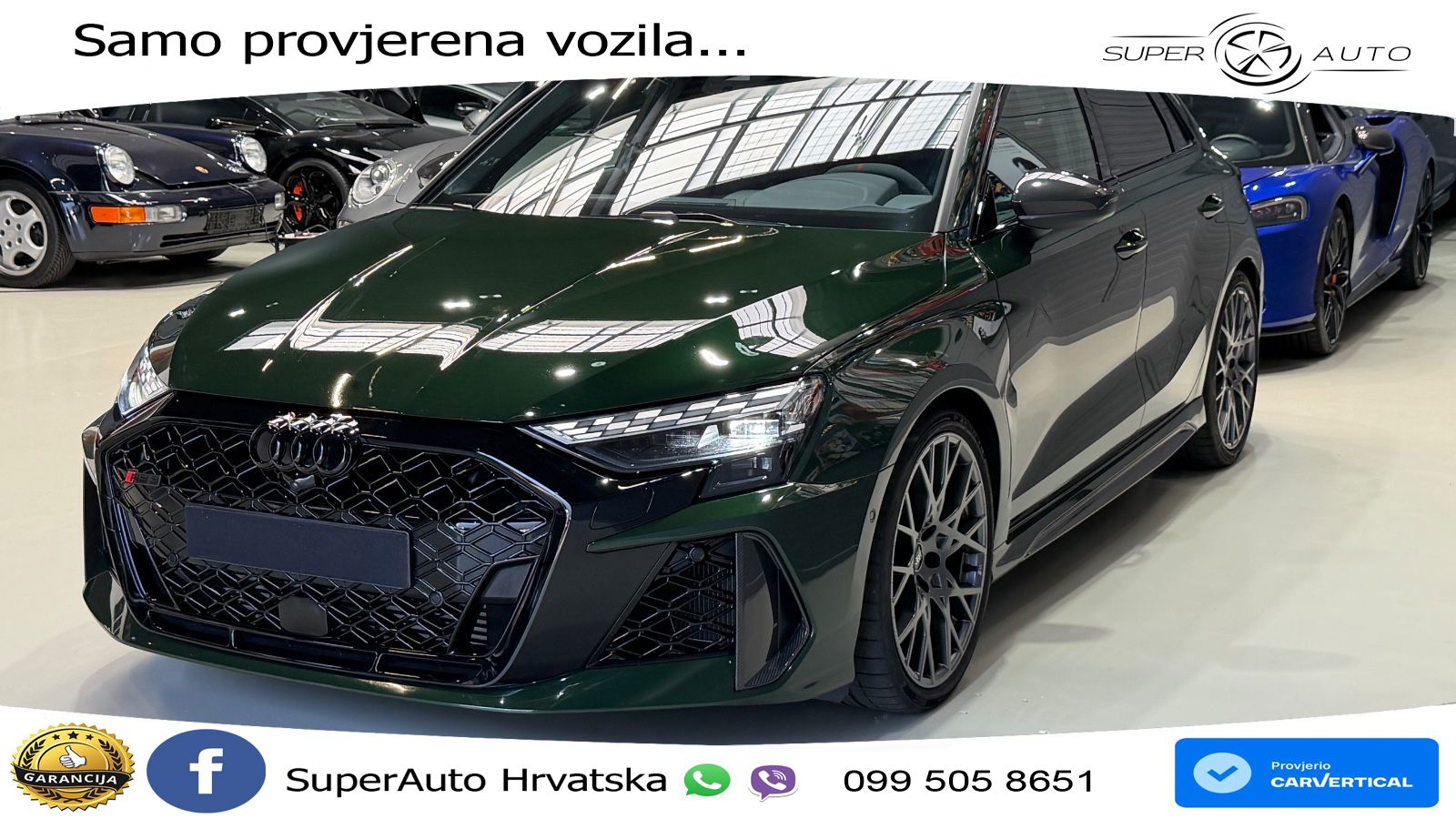 Audi RS3 Sedan 2.5 TFSI (400 KS) quattro S tronic LED+GR SJED+ACC