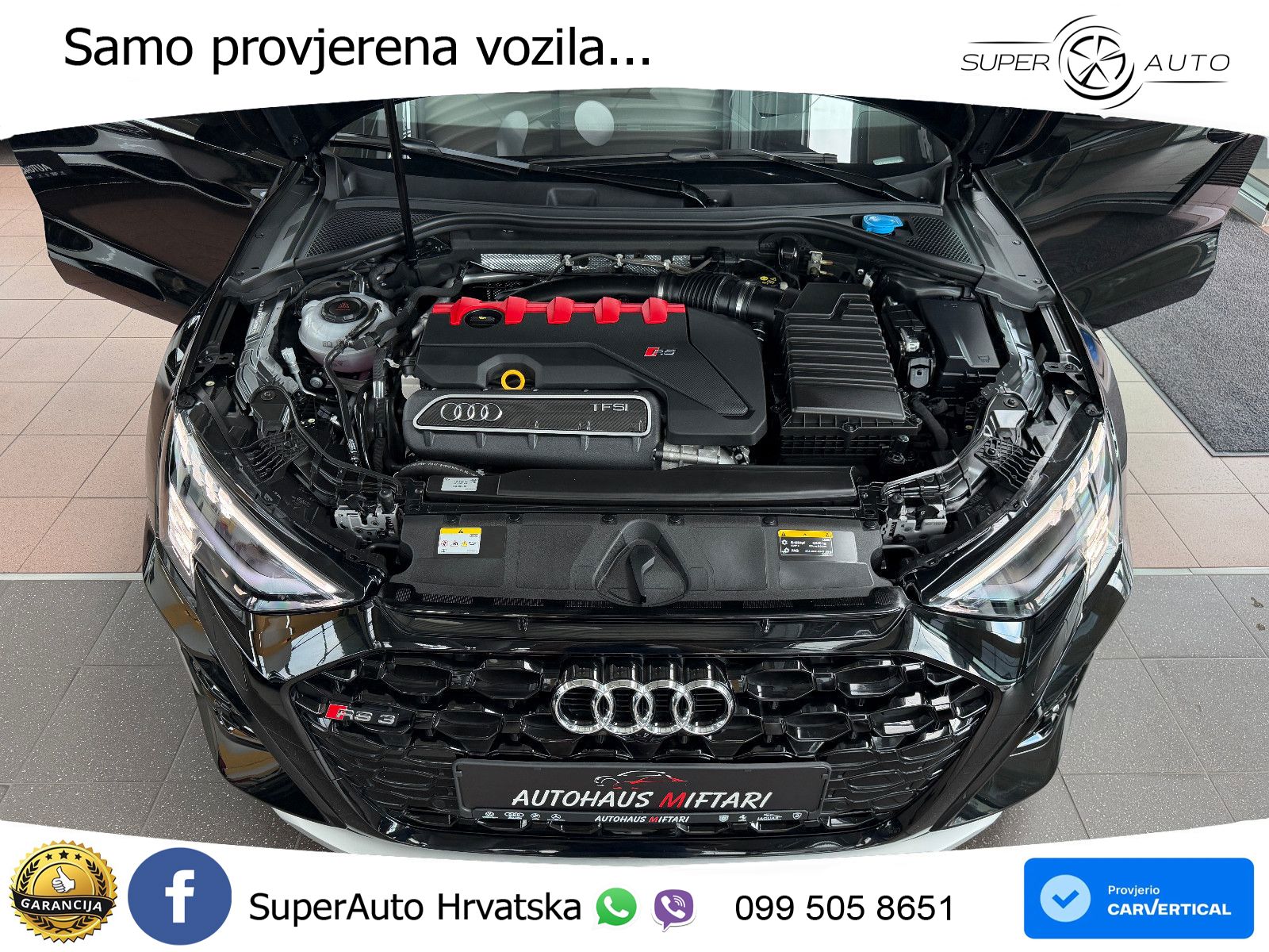 Audi RS3 Sportback 2.5 TFSI (400 KS) quattro S tronic LED+GR SJED+ACC