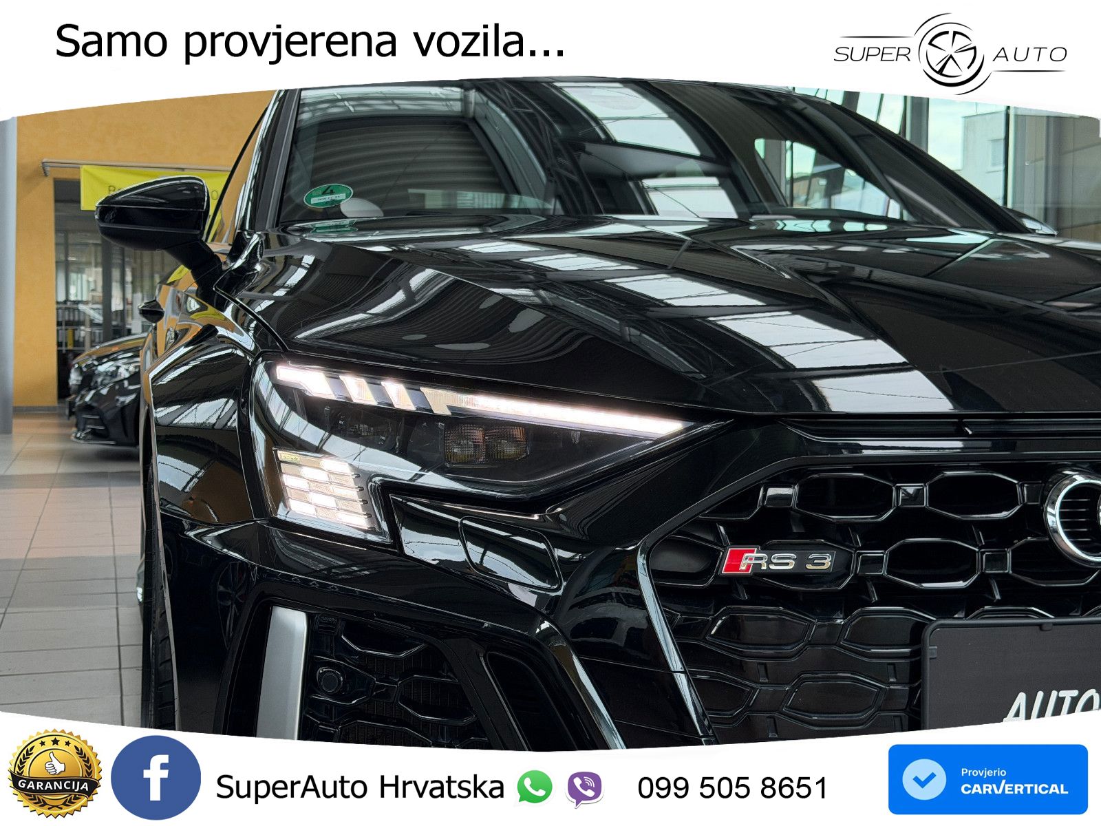 Audi RS3 Sportback 2.5 TFSI (400 KS) quattro S tronic LED+GR SJED+ACC