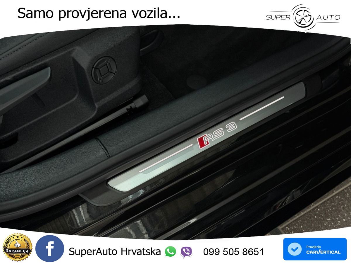 Audi RS3 Sportback 2.5 TFSI (400 KS) quattro S tronic LED+GR SJED+ACC
