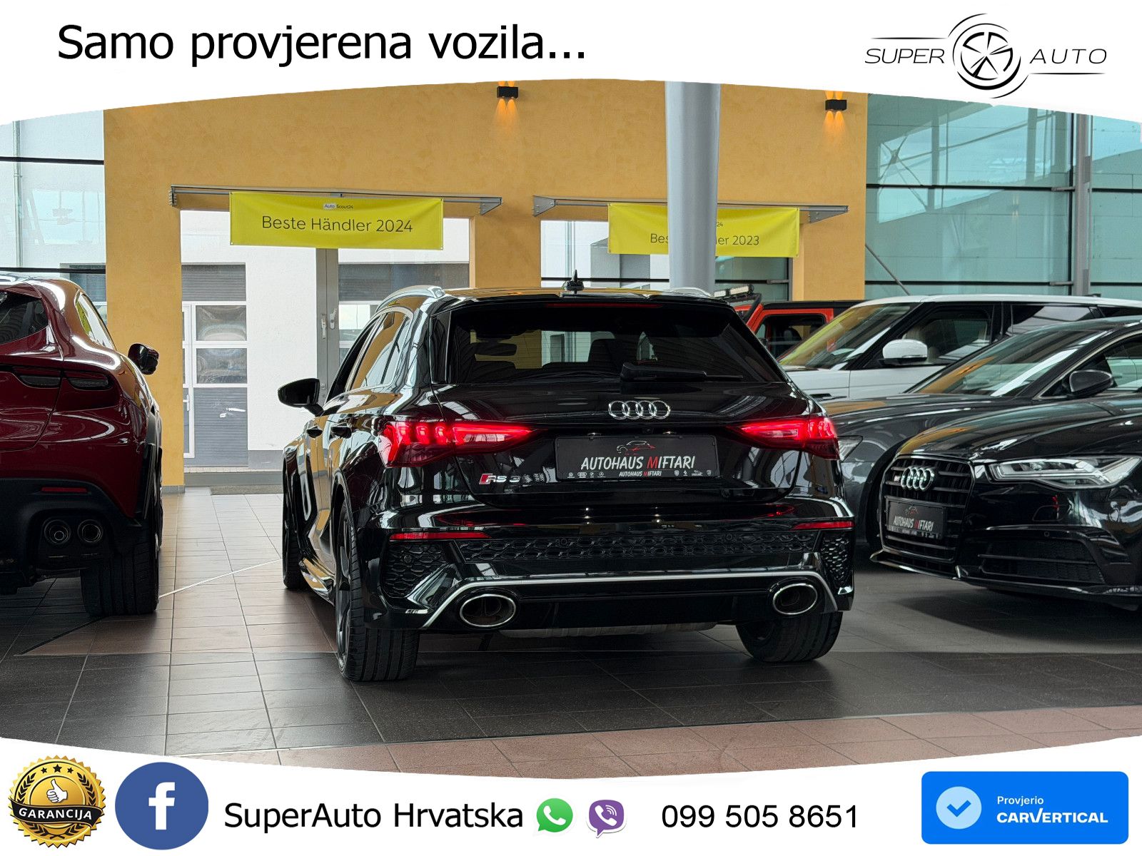 Audi RS3 Sportback 2.5 TFSI (400 KS) quattro S tronic LED+GR SJED+ACC