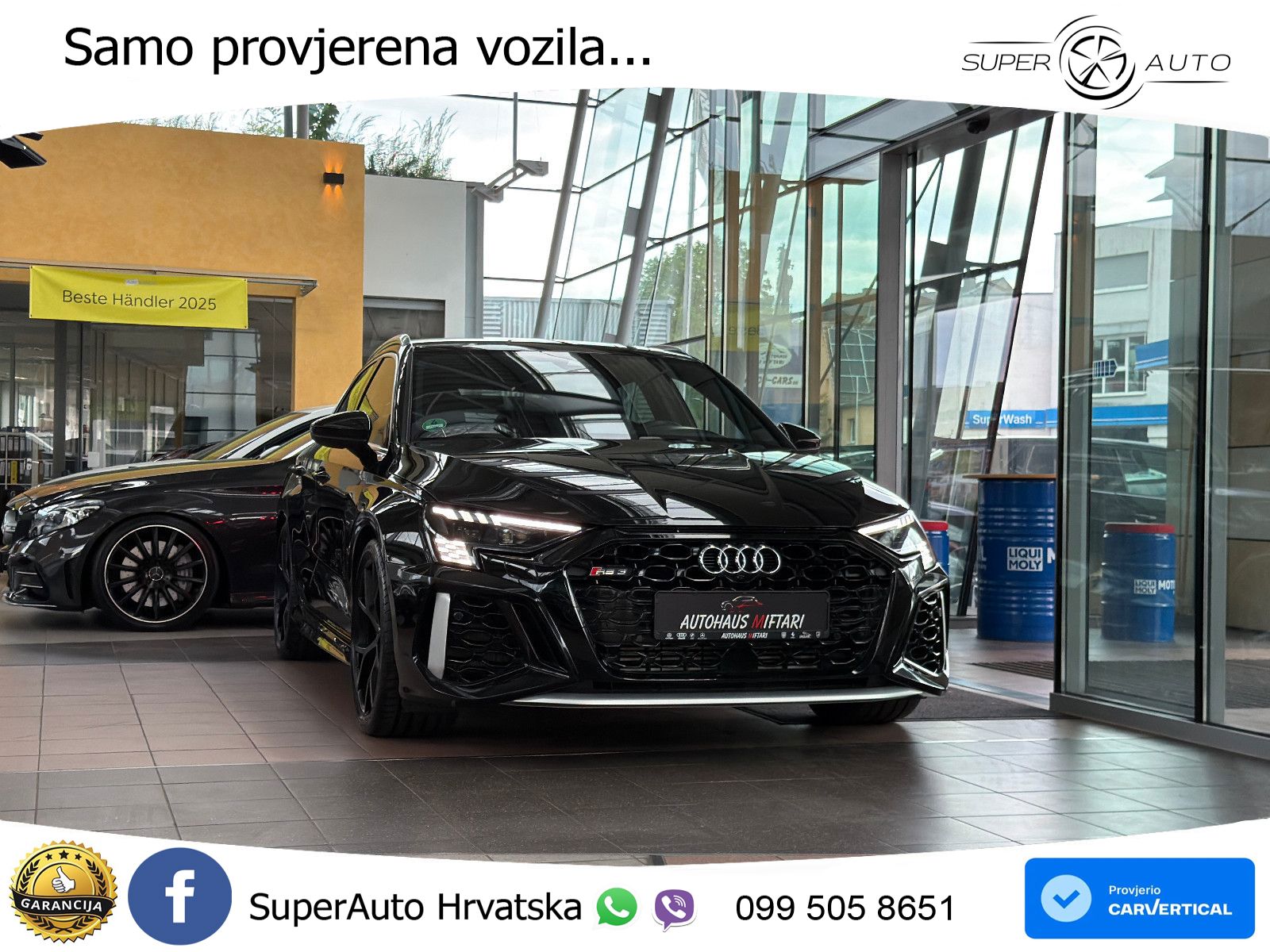 Audi RS3 Sportback 2.5 TFSI (400 KS) quattro S tronic LED+GR SJED+ACC