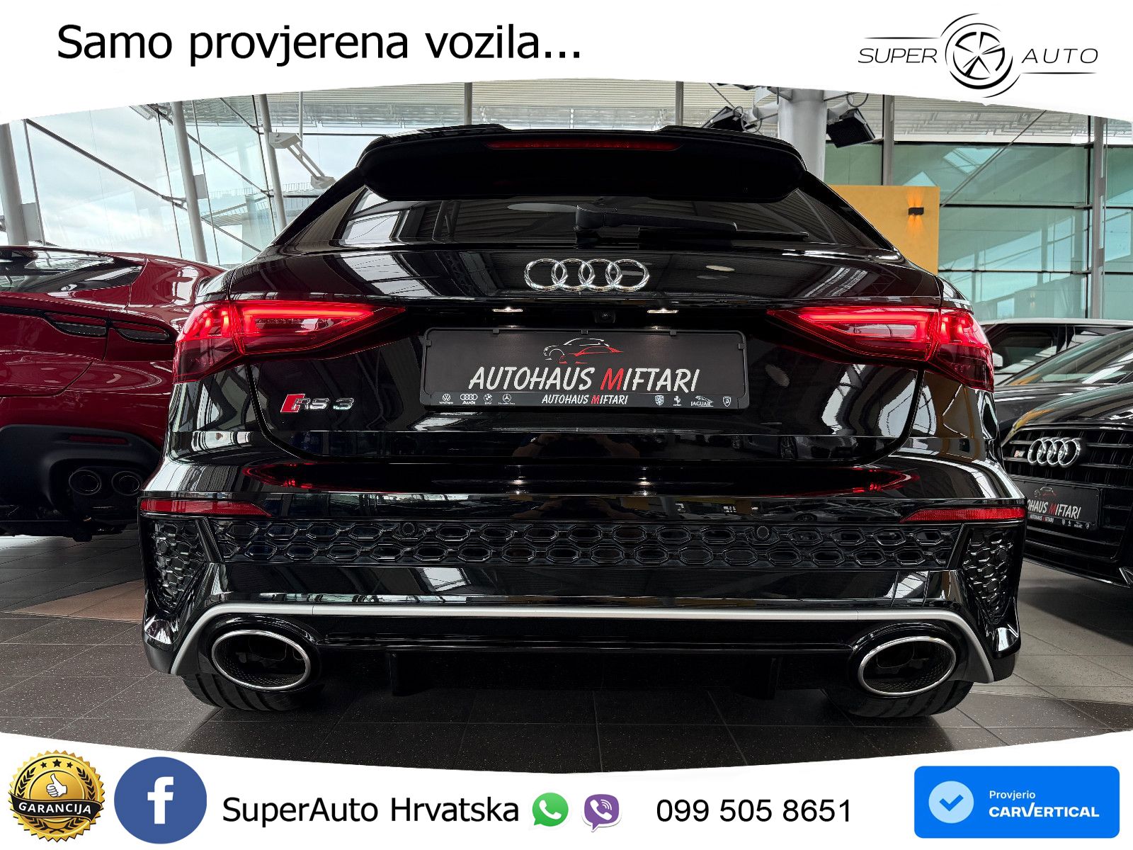 Audi RS3 Sportback 2.5 TFSI (400 KS) quattro S tronic LED+GR SJED+ACC