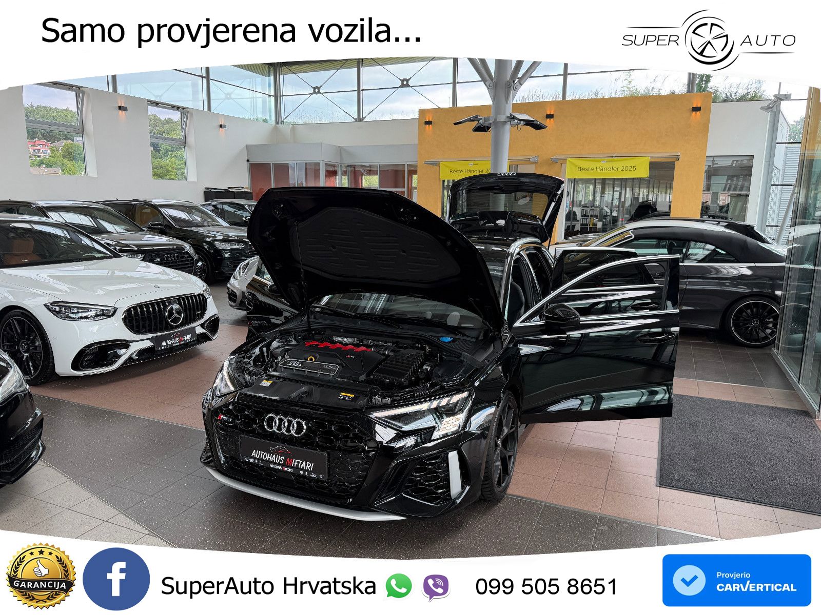 Audi RS3 Sportback 2.5 TFSI (400 KS) quattro S tronic LED+GR SJED+ACC