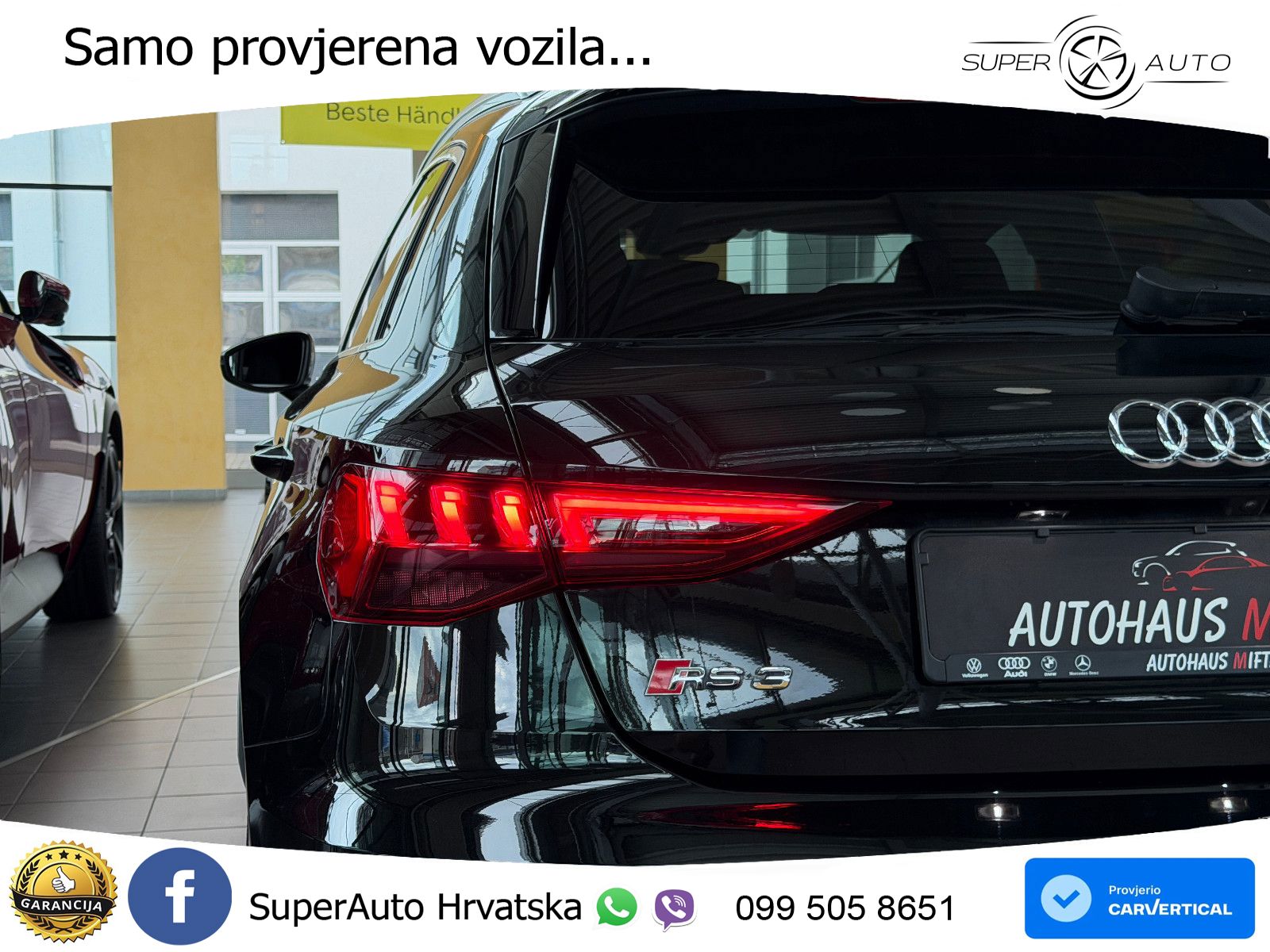 Audi RS3 Sportback 2.5 TFSI (400 KS) quattro S tronic LED+GR SJED+ACC