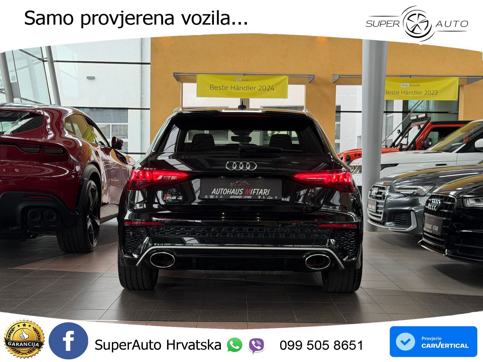Audi RS3 Sportback 2.5 TFSI (400 KS) quattro S tronic LED+GR SJED+ACC