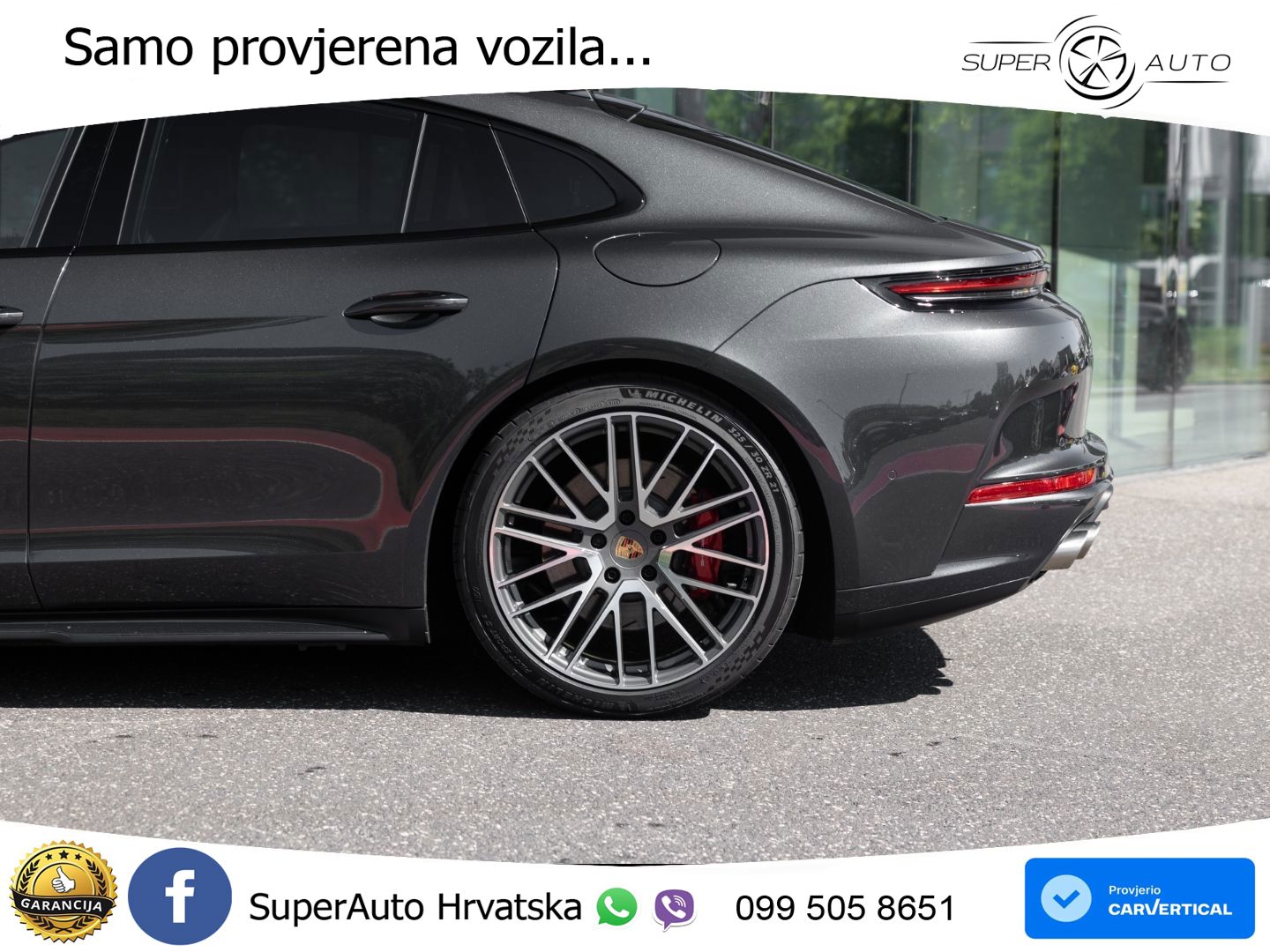 Porsche Panamera 4S 2.9 V6 (544 KS) E-Hybrid PDK ACC+HEAD+4xGR SJED+360+PANO