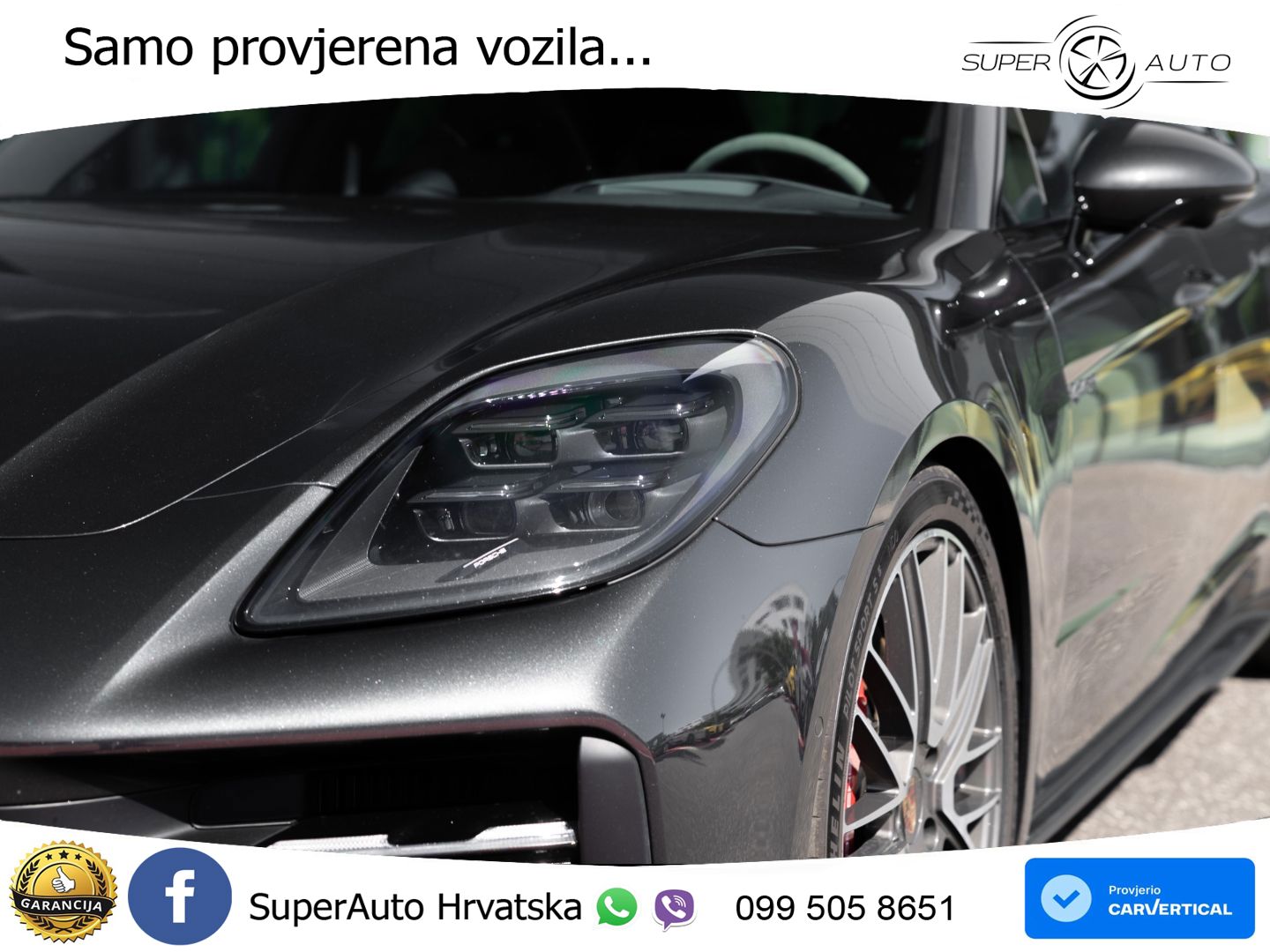 Porsche Panamera 4S 2.9 V6 (544 KS) E-Hybrid PDK ACC+HEAD+4xGR SJED+360+PANO