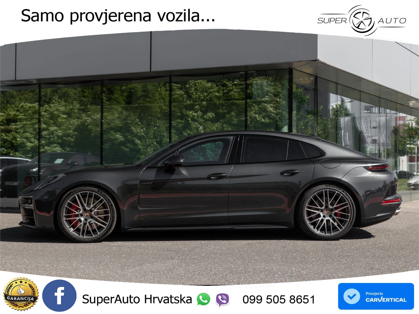 Porsche Panamera 4S 2.9 V6 (544 KS) E-Hybrid PDK ACC+HEAD+4xGR SJED+360+PANO