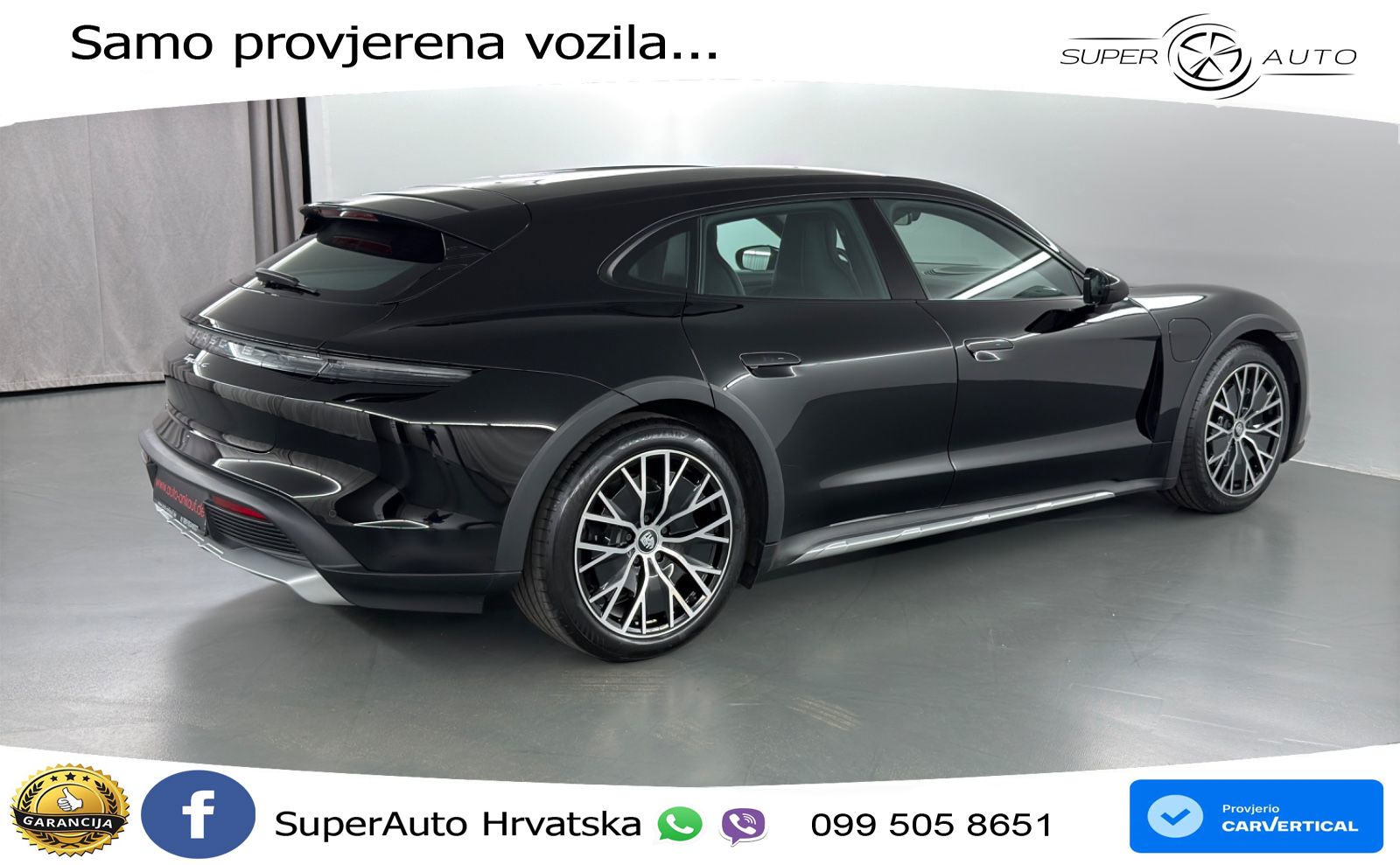 Porsche Taycan Cross Turismo 4 93.4 kWh (476 KS)