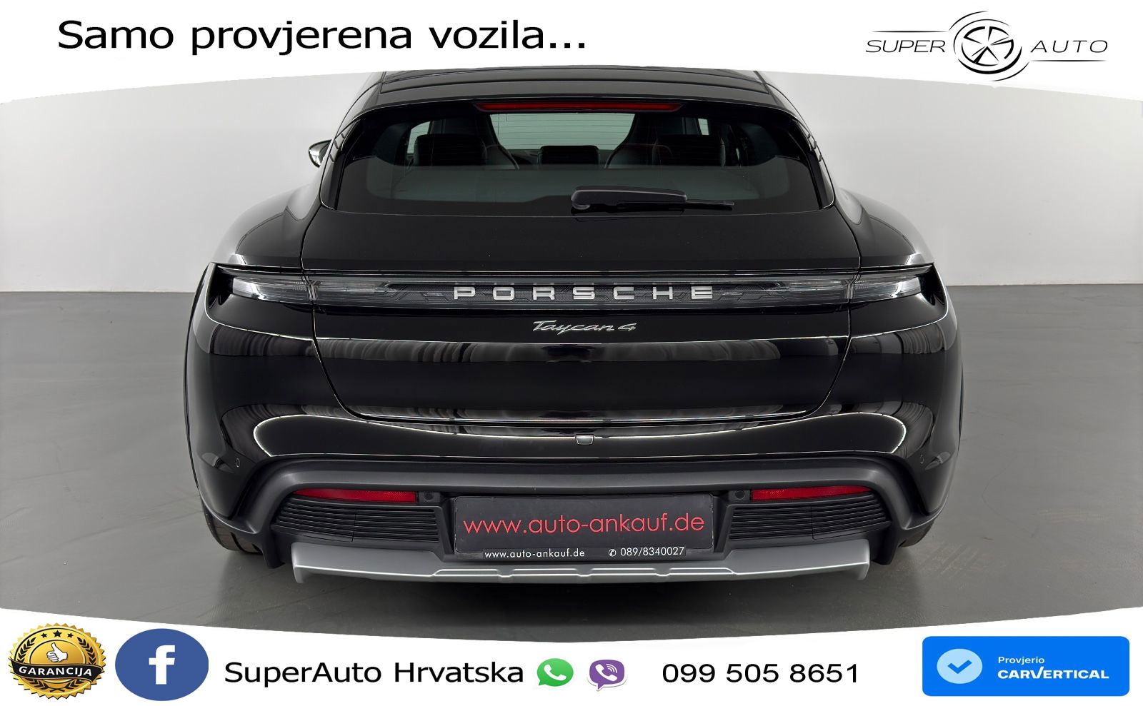 Porsche Taycan Cross Turismo 4 93.4 kWh (476 KS)