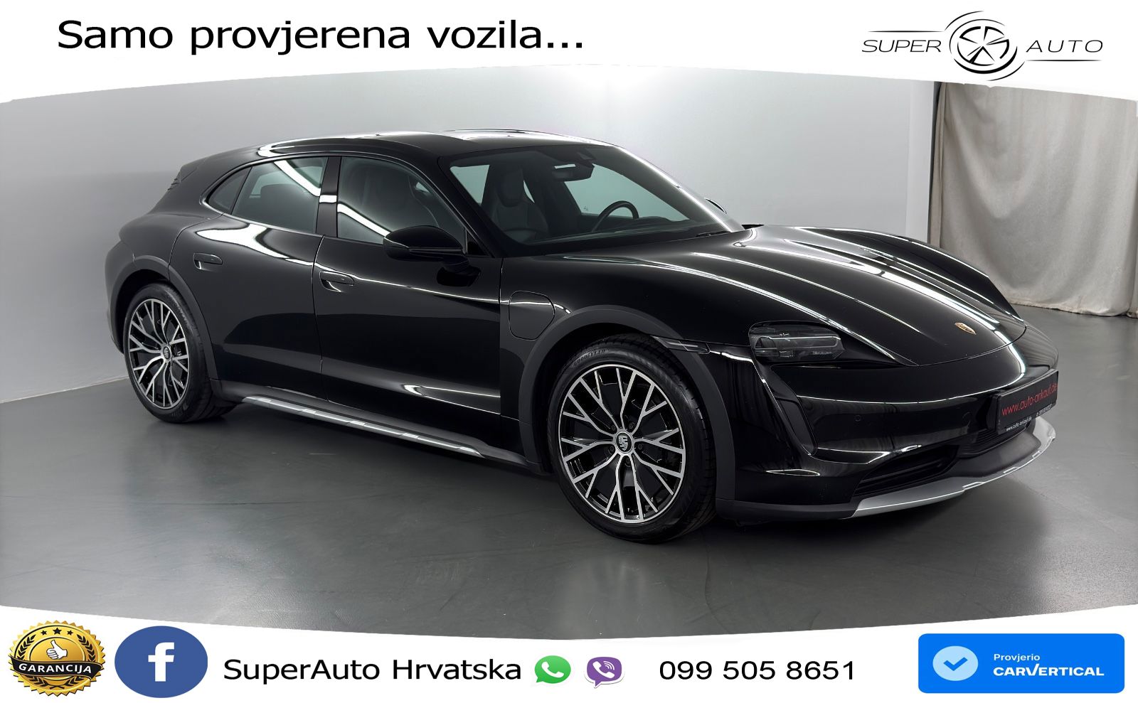Porsche Taycan Cross Turismo 4 93.4 kWh (476 KS)