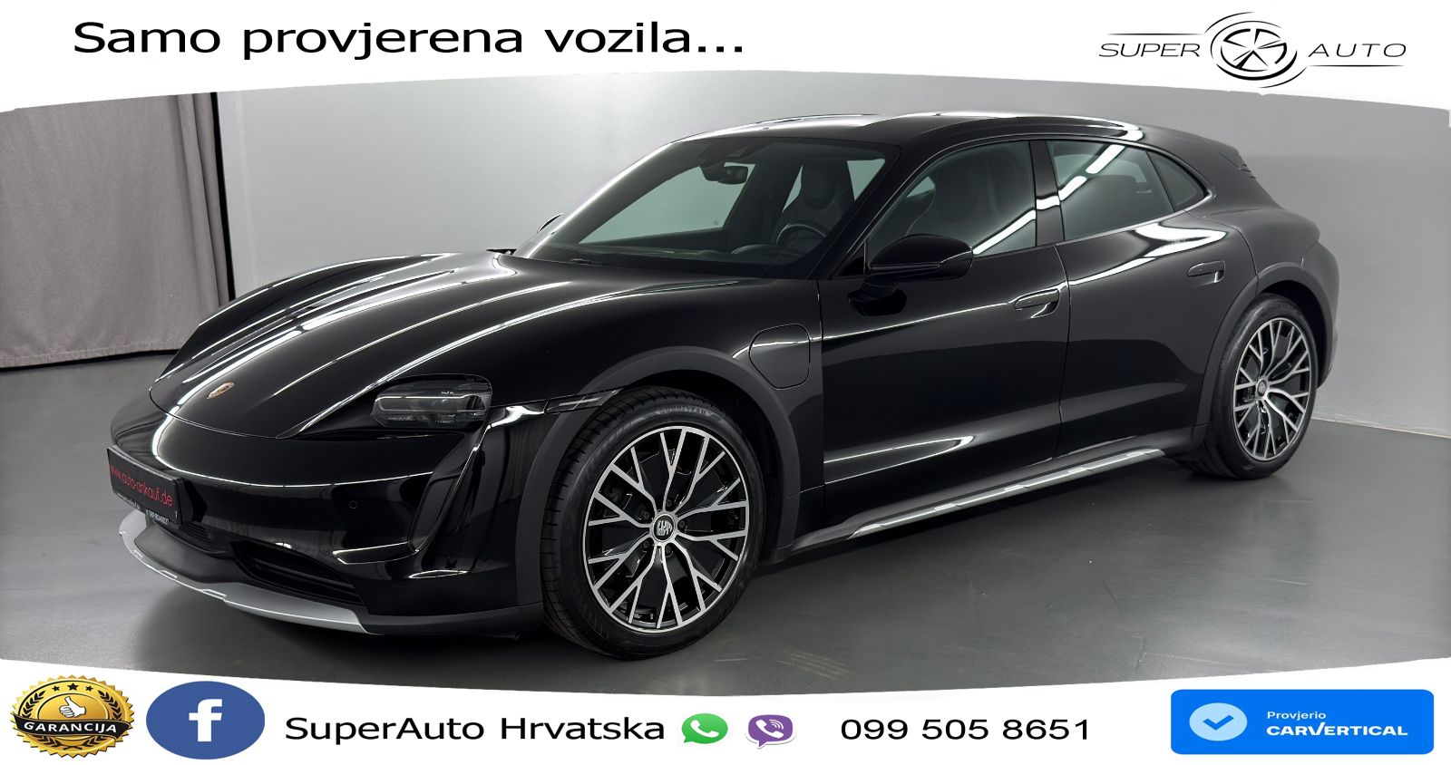 Porsche Taycan Cross Turismo 4 93.4 kWh (476 KS)