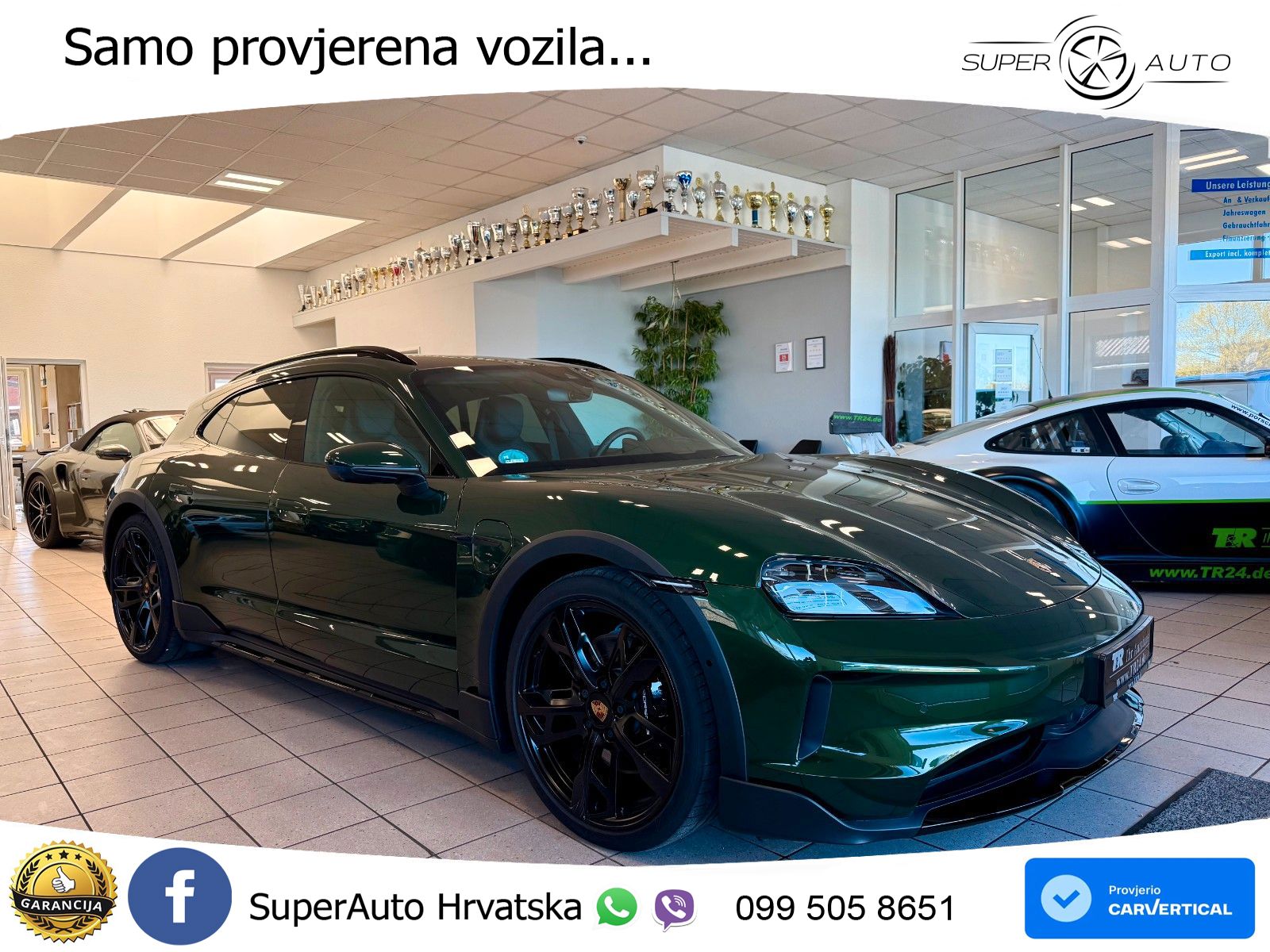Porsche Taycan Cross Turismo 4S 105 kWh (598 KS)