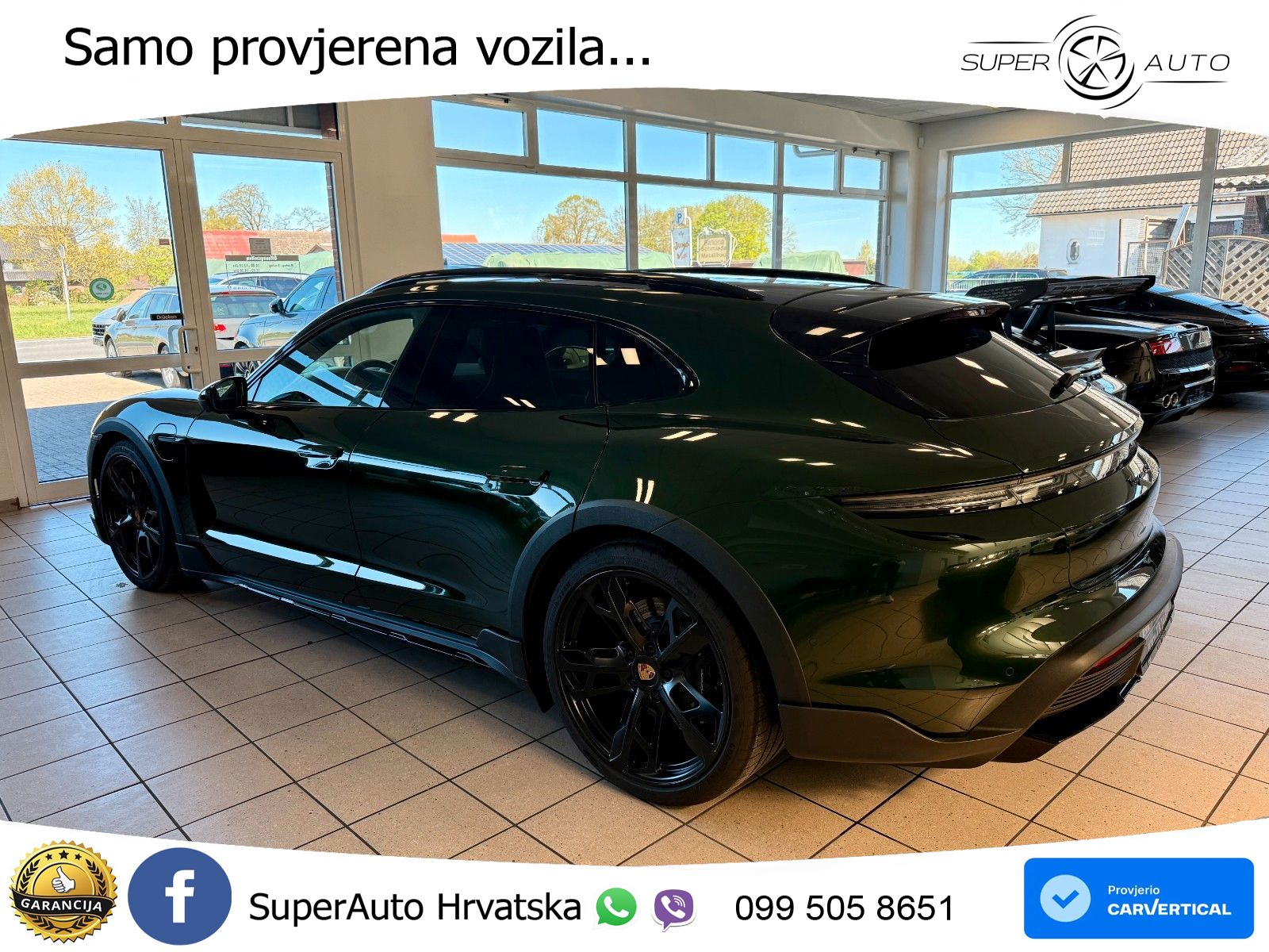 Porsche Taycan Cross Turismo 4S 105 kWh (598 KS)