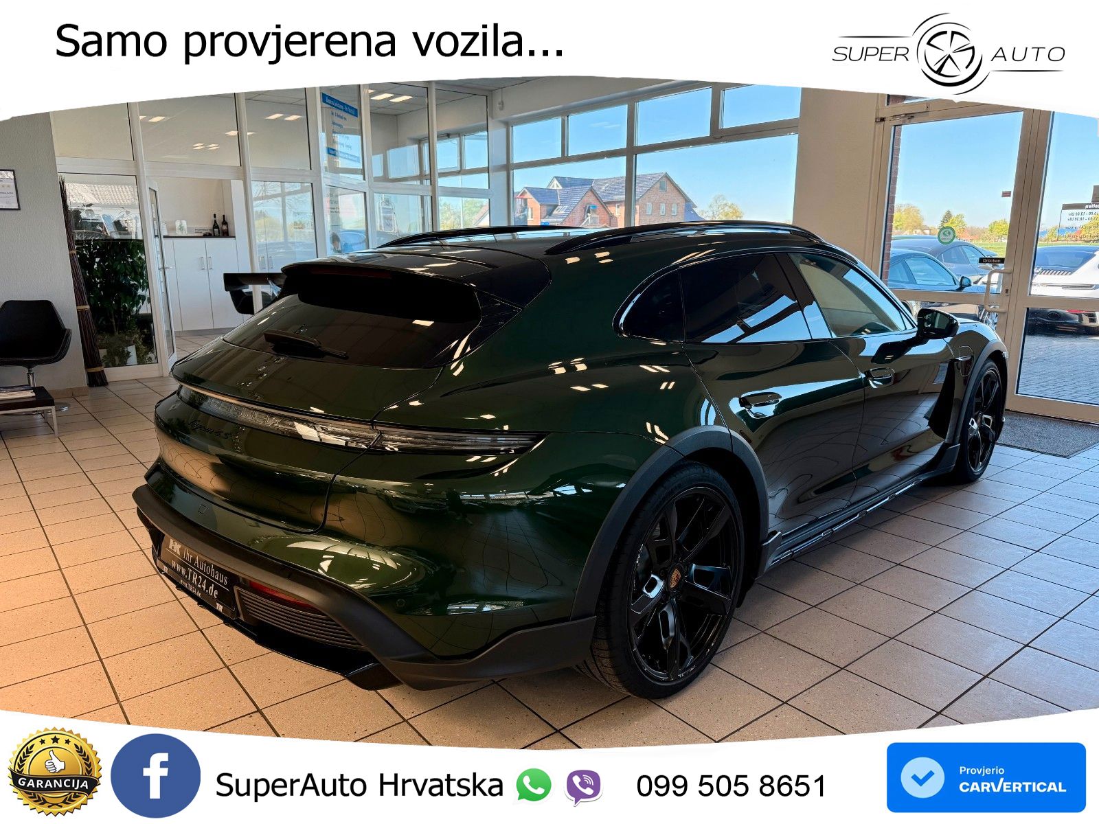 Porsche Taycan Cross Turismo 4S 105 kWh (598 KS)