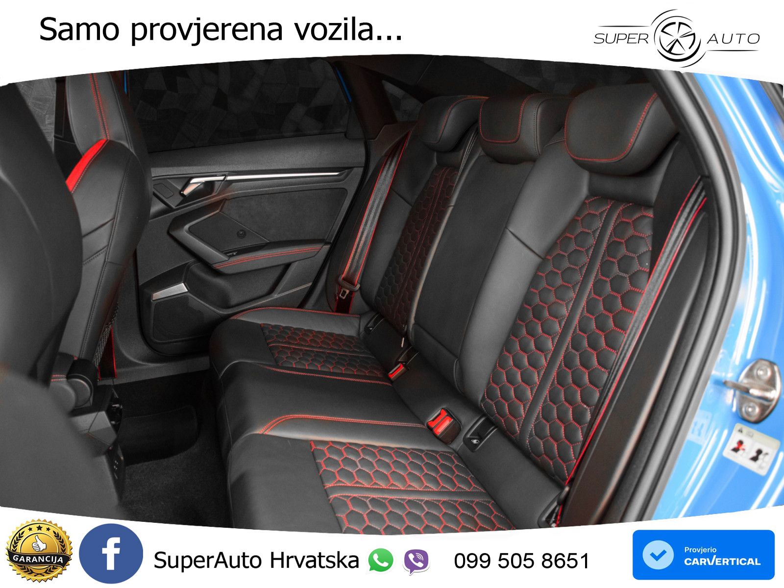 Audi RS3 Sportback 2.5 TFSI (400 KS) quattro S tronic LED+GR SJED+ACC