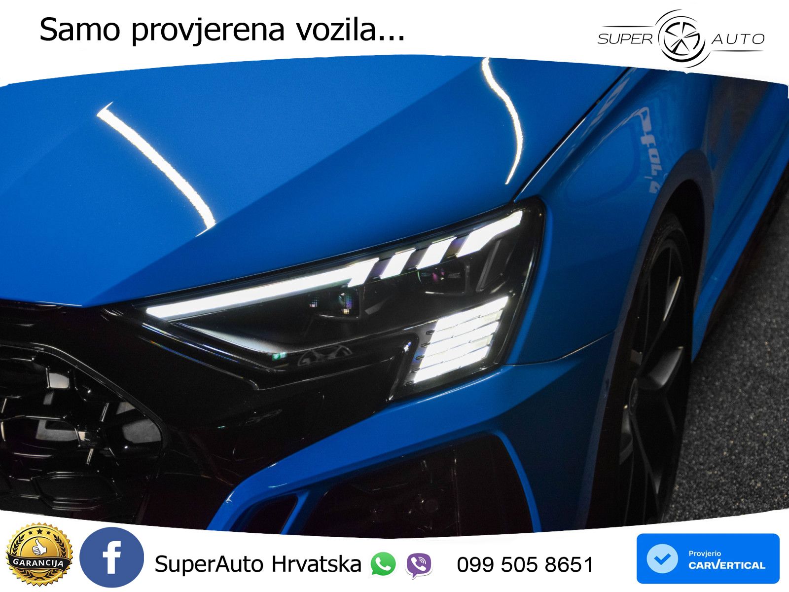 Audi RS3 Sportback 2.5 TFSI (400 KS) quattro S tronic LED+GR SJED+ACC