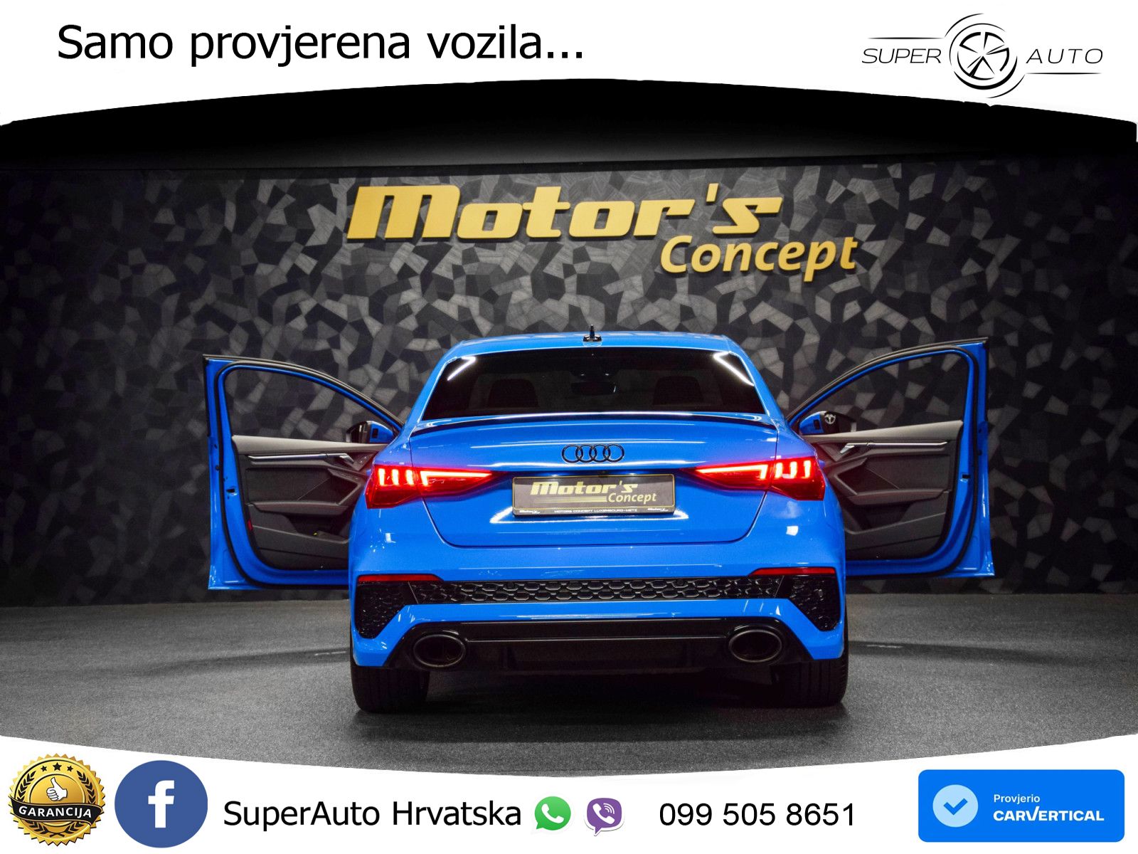 Audi RS3 Sportback 2.5 TFSI (400 KS) quattro S tronic LED+GR SJED+ACC