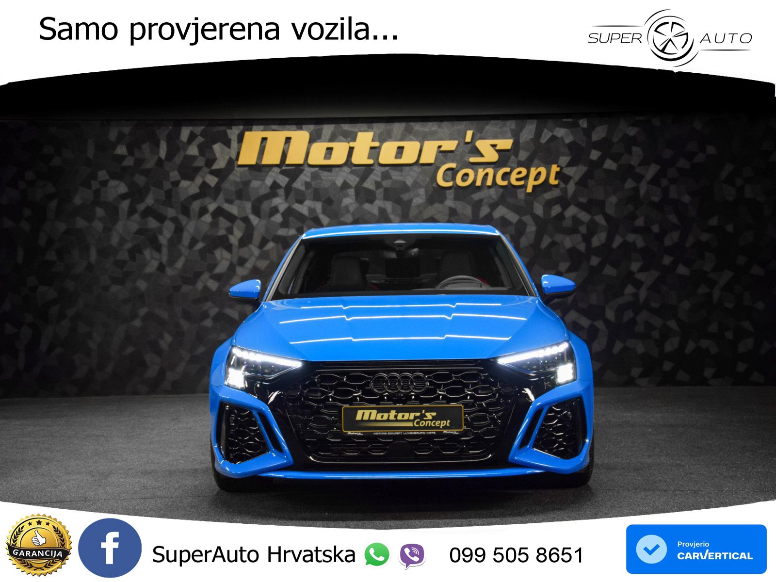 Audi RS3 Sportback 2.5 TFSI (400 KS) quattro S tronic LED+GR SJED+ACC