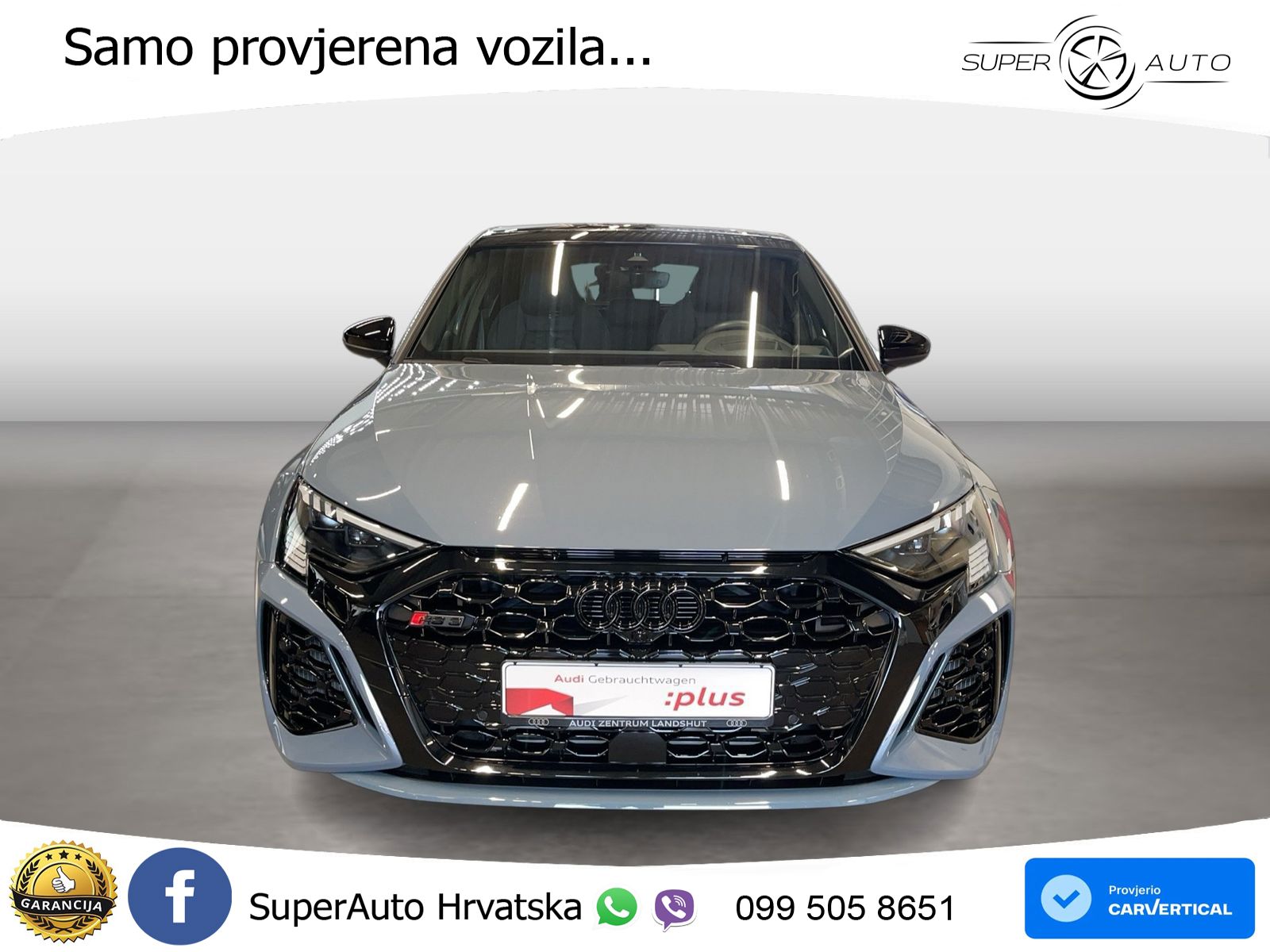 Audi RS3 Sedan 2.5 TFSI (400 KS) quattro S tronic LED+GR SJED+ACC