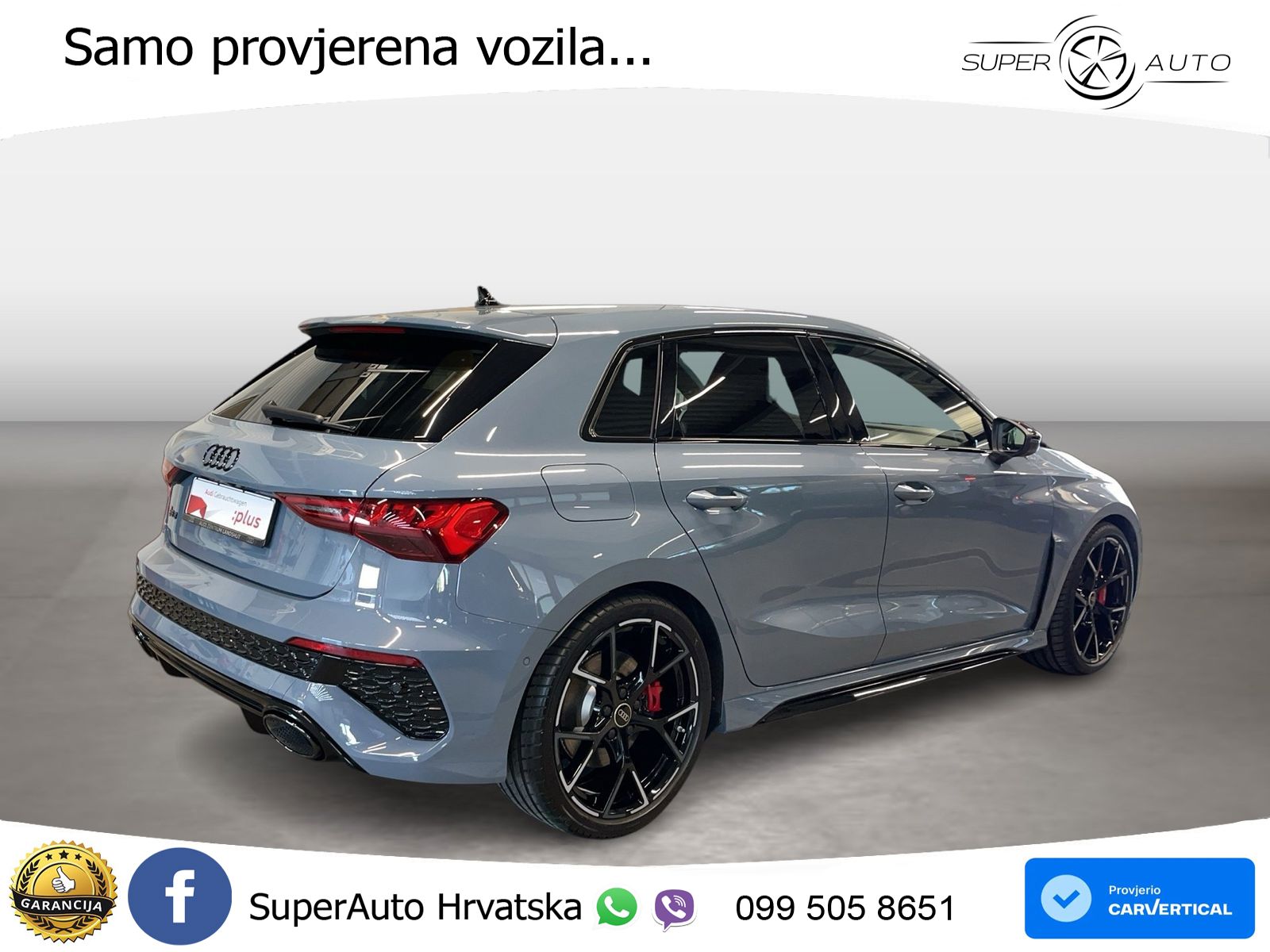 Audi RS3 Sedan 2.5 TFSI (400 KS) quattro S tronic LED+GR SJED+ACC
