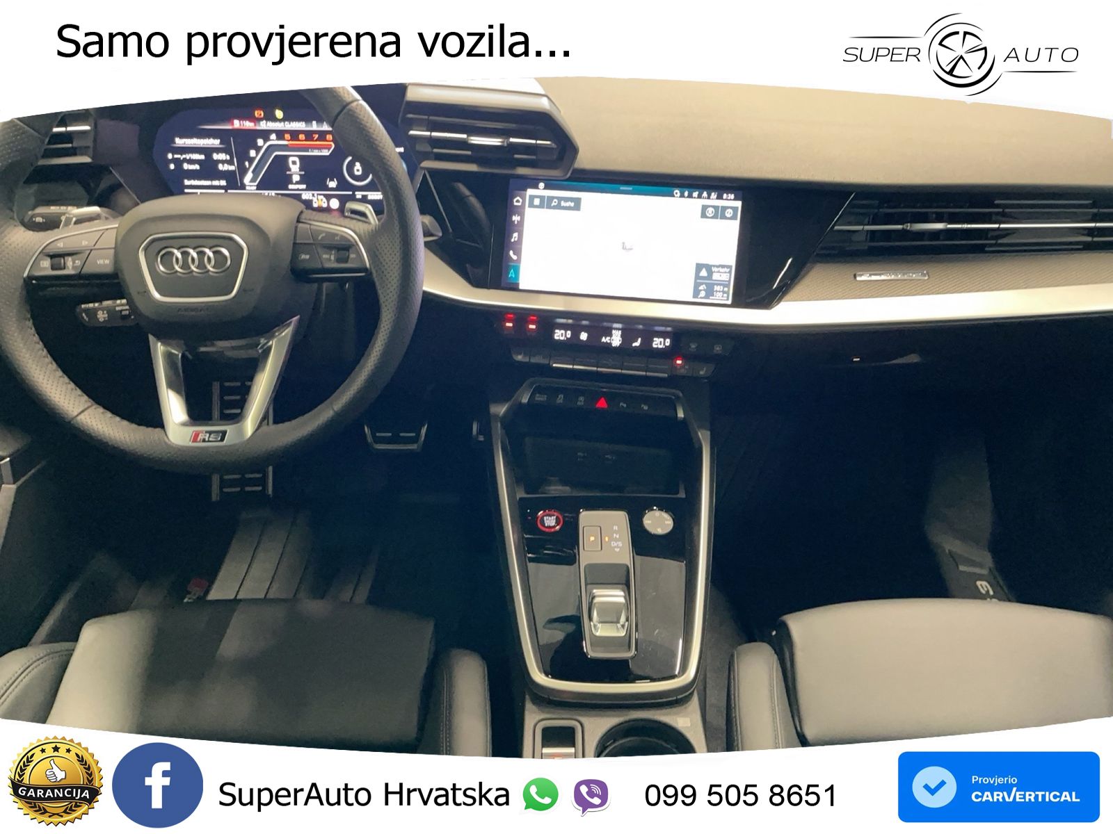 Audi RS3 Sedan 2.5 TFSI (400 KS) quattro S tronic LED+GR SJED+ACC
