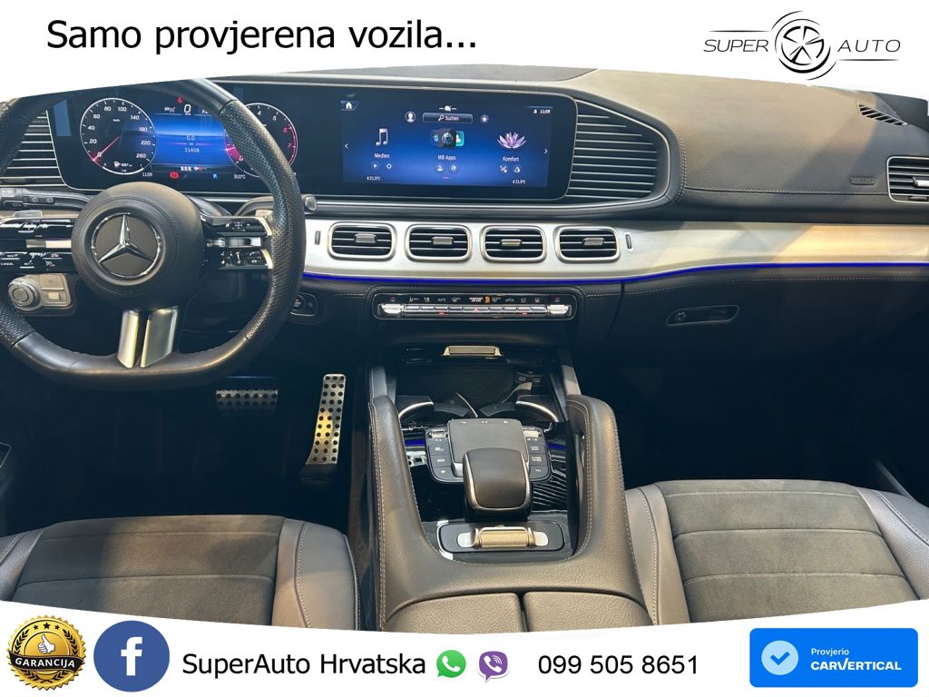 Mercedes GLE 450 3.0 (381 KS) EQ Boost 4MATIC 9G-TRONIC AMG LED+GR SJED+ACC