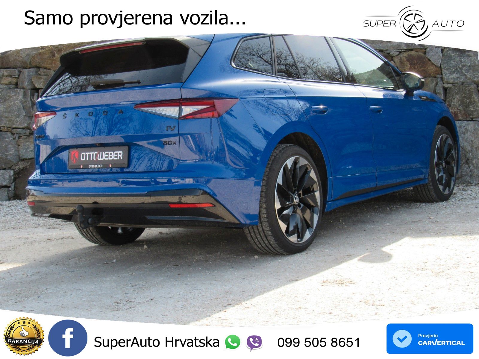 Škoda Enyaq iV 80x 82 kWh (265 KS) AWD