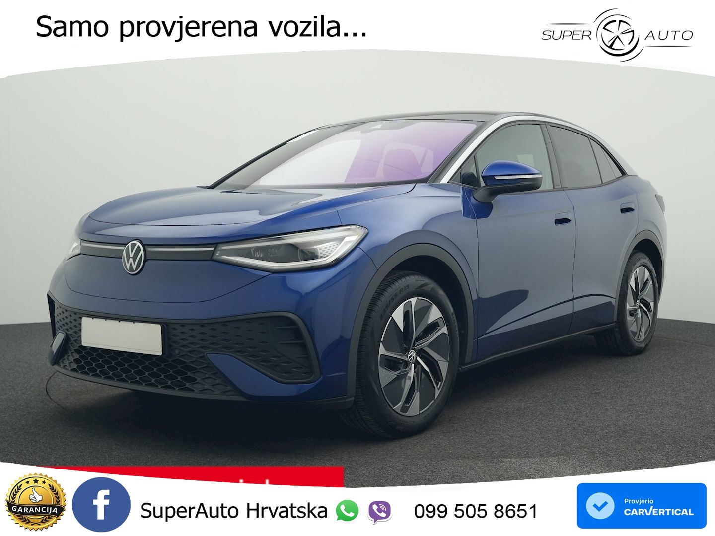 Volkswagen ID.5 Pure 55 kWh (170 KS) LED+GR SJED+ACC