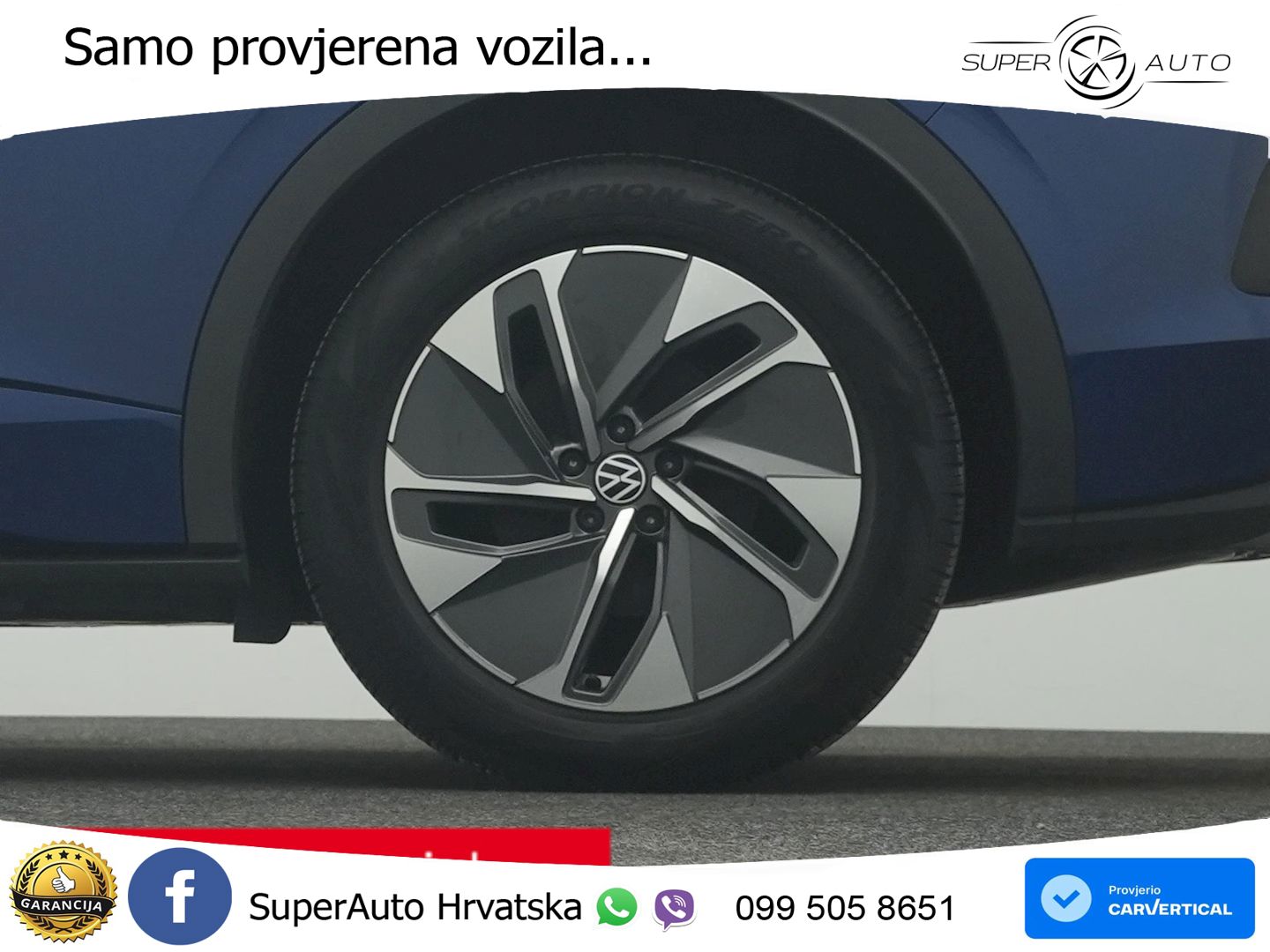 Volkswagen ID.5 Pure 55 kWh (170 KS) LED+GR SJED+ACC