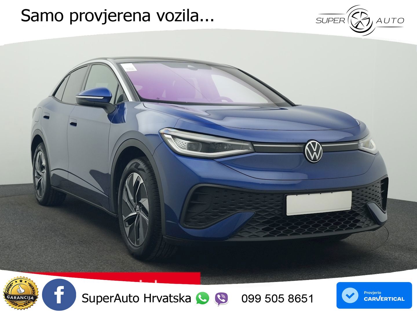 Volkswagen ID.5 Pure 55 kWh (170 KS) LED+GR SJED+ACC